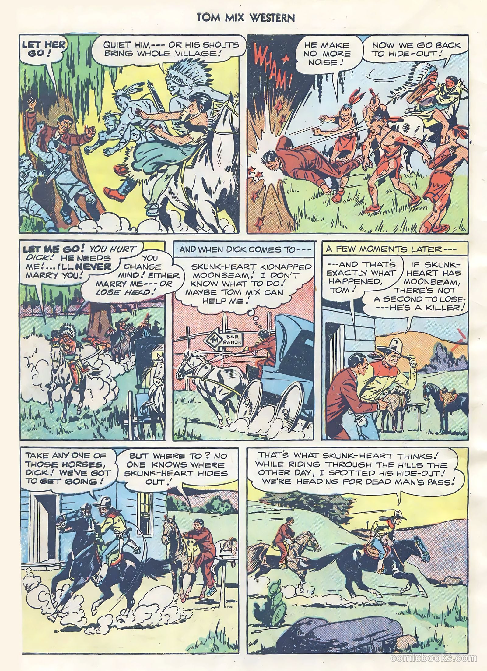 Tom Mix Western #4 — page 6 of 52