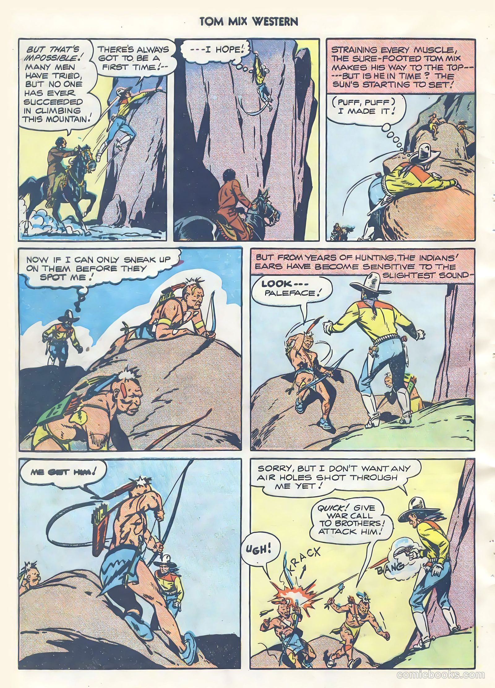 Tom Mix Western #4 — page 8 of 52