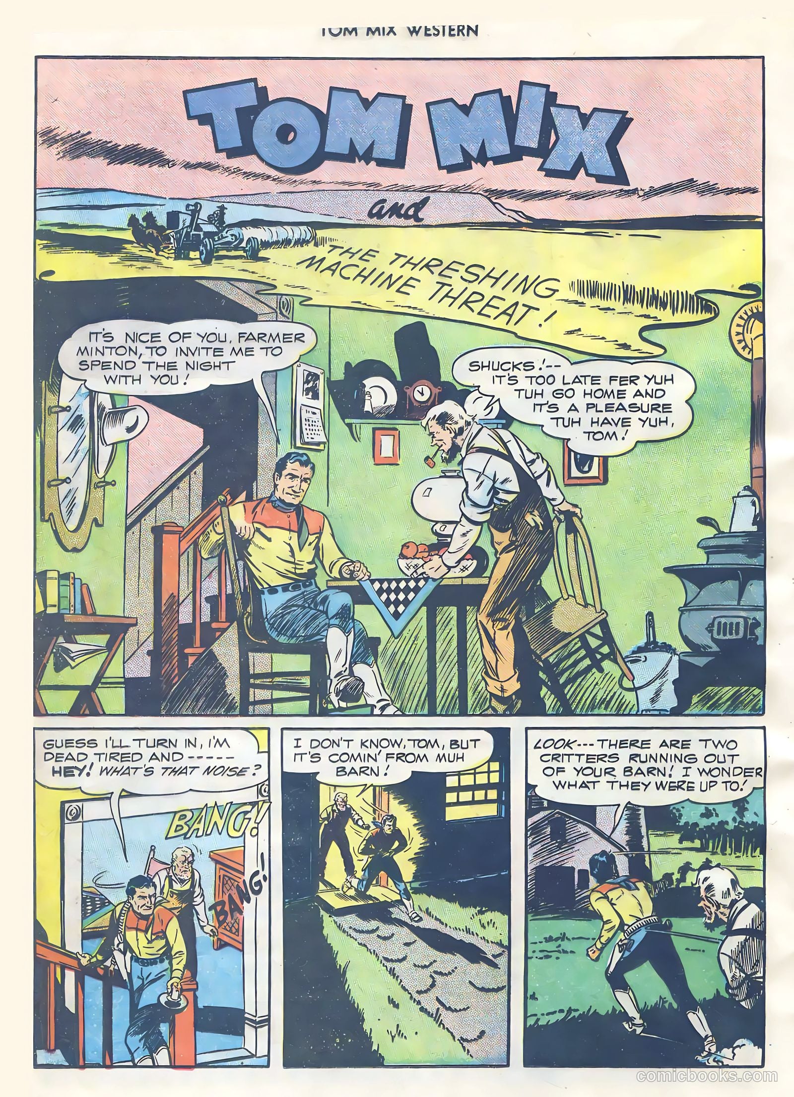 Tom Mix Western #4 — page 16 of 52