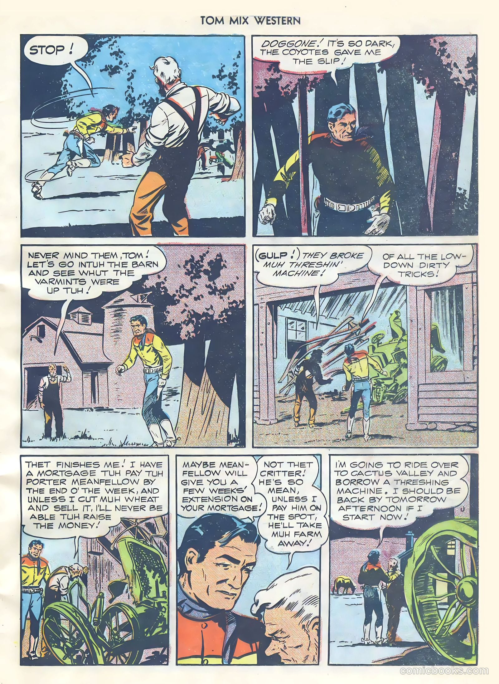 Tom Mix Western #4 — page 17 of 52