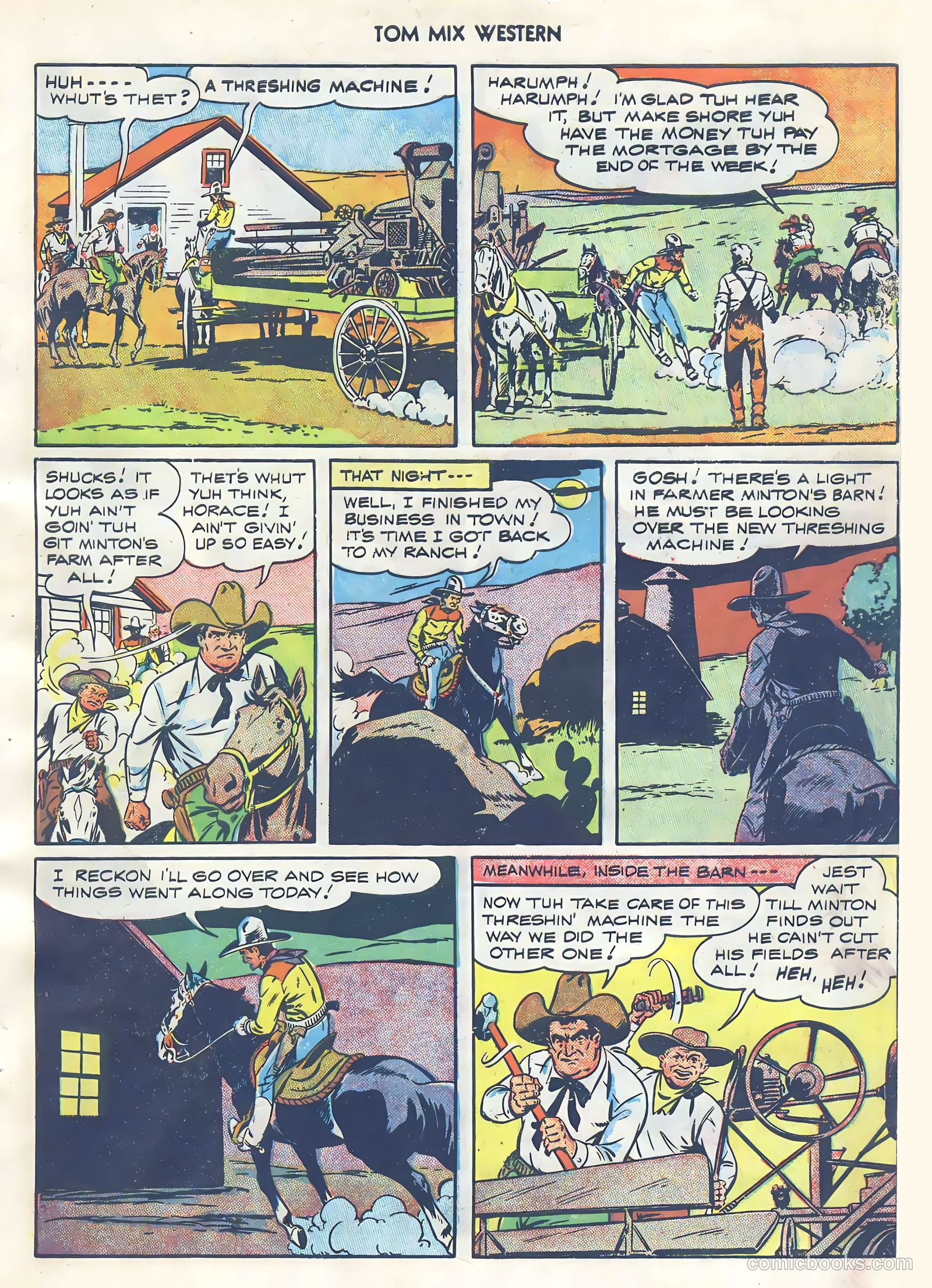 Tom Mix Western #4 — page 19 of 52