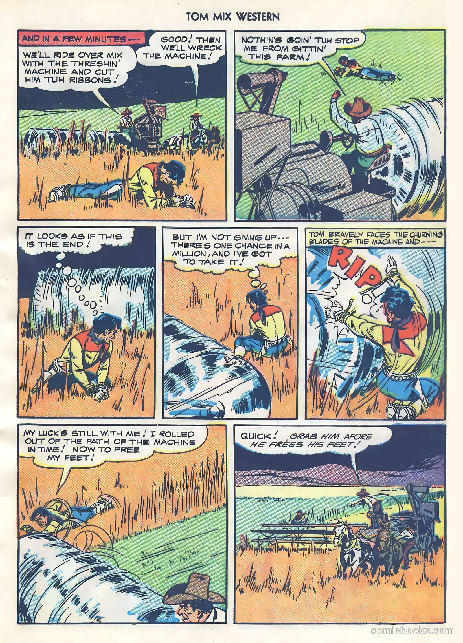 Tom Mix Western #4 — page 21 of 52