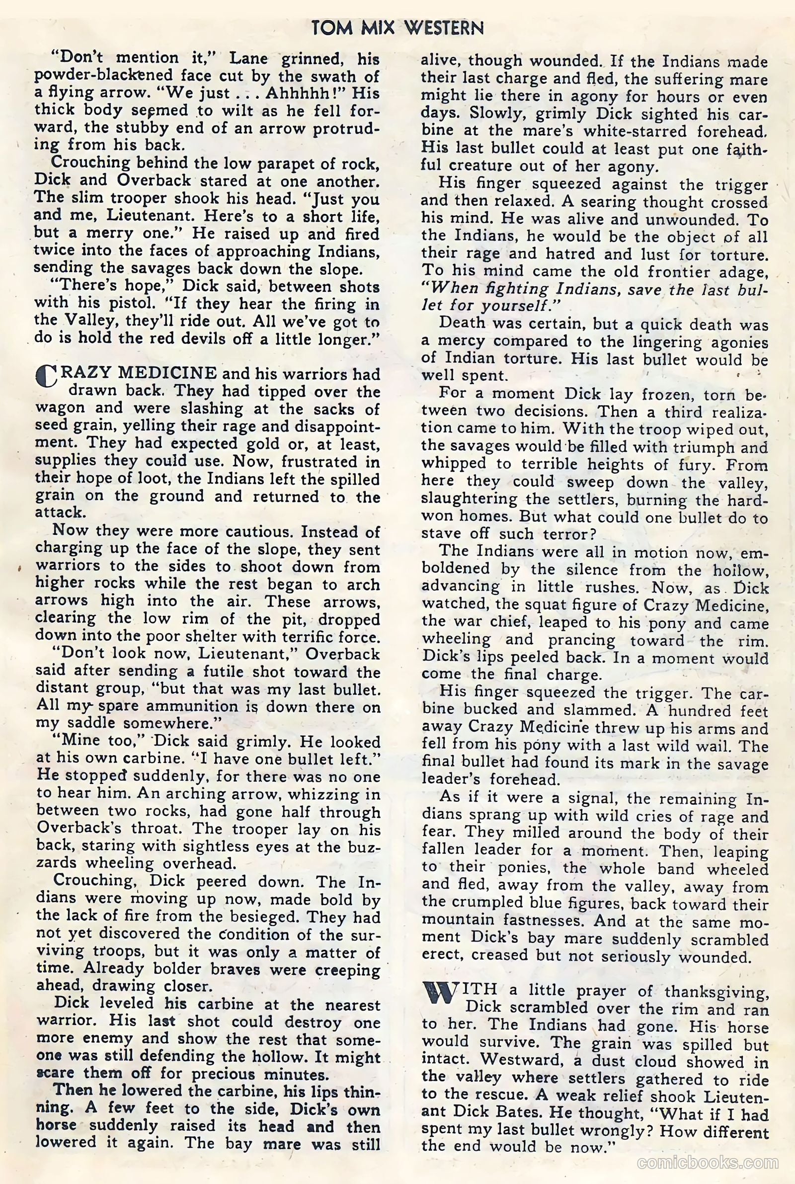 Tom Mix Western #4 — page 25 of 52