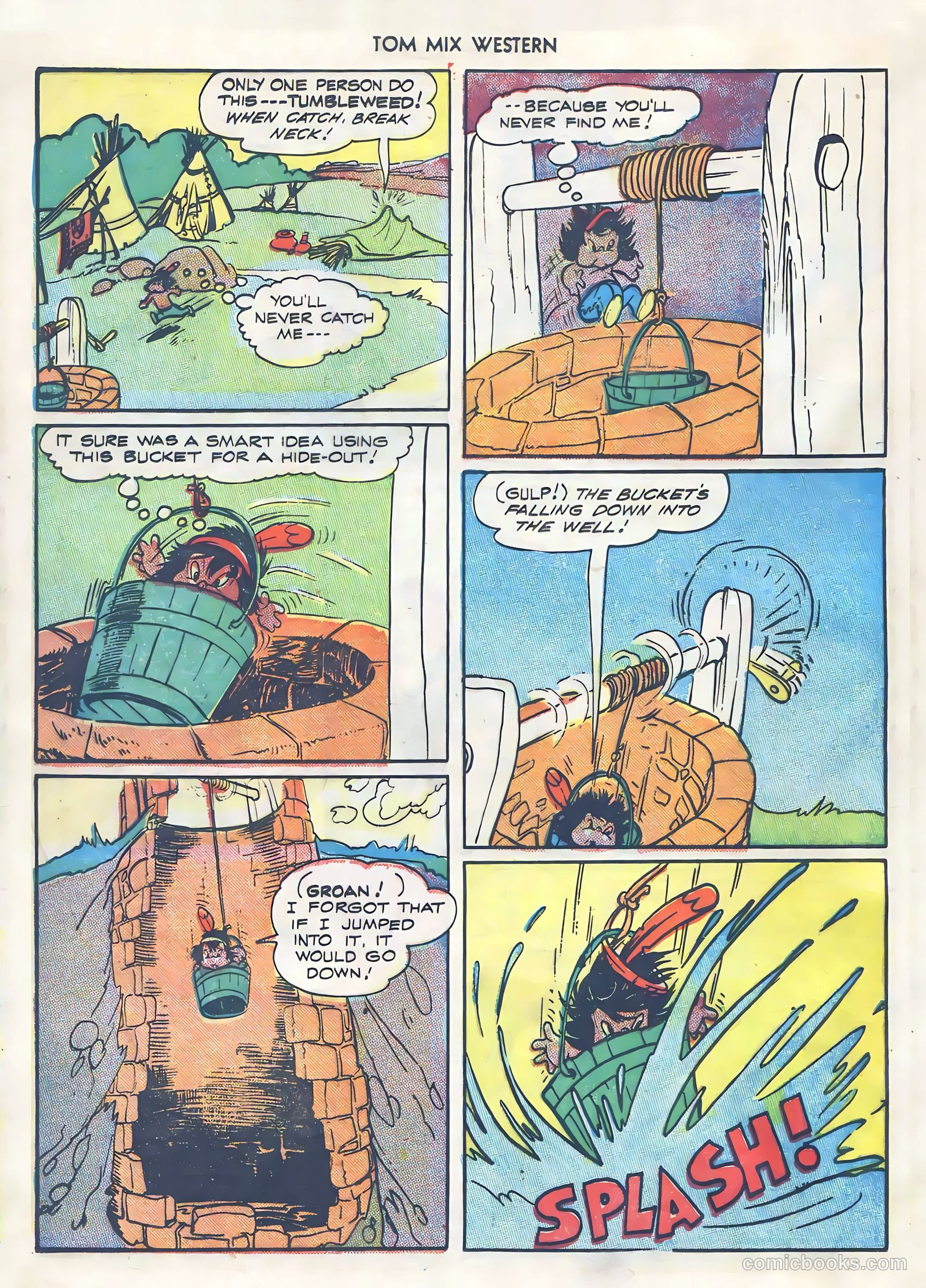 Tom Mix Western #4 — page 28 of 52
