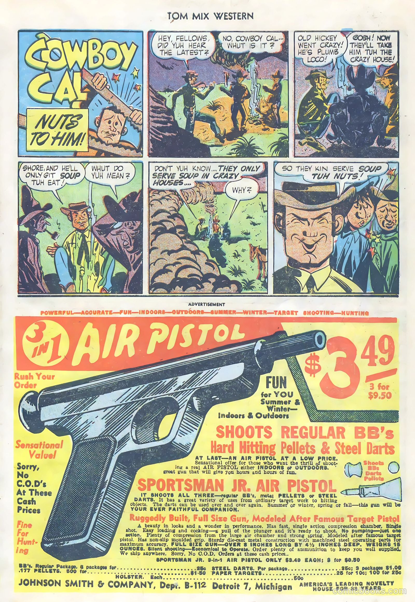 Tom Mix Western #4 — page 31 of 52