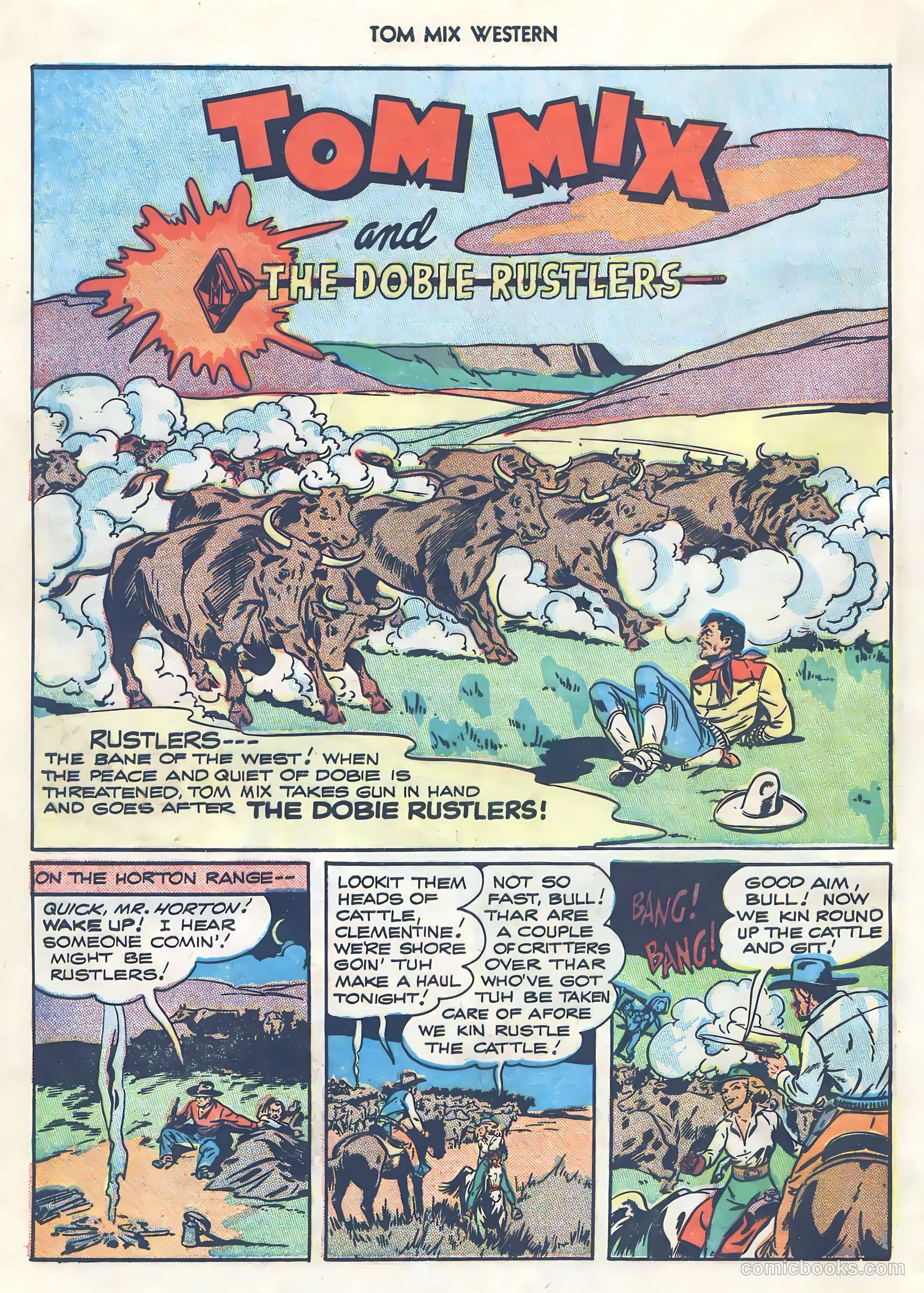 Tom Mix Western #4 — page 32 of 52