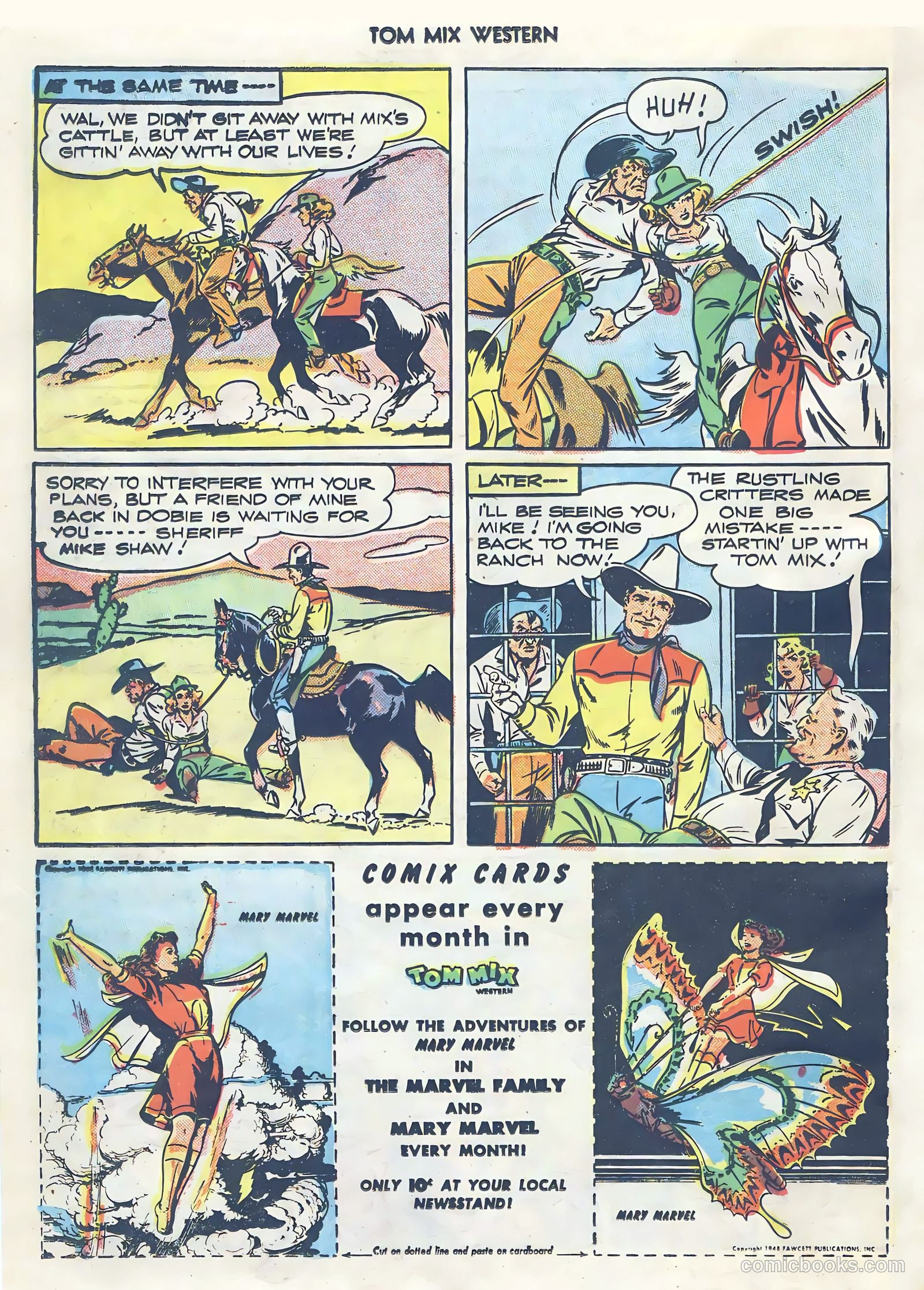 Tom Mix Western #4 — page 38 of 52