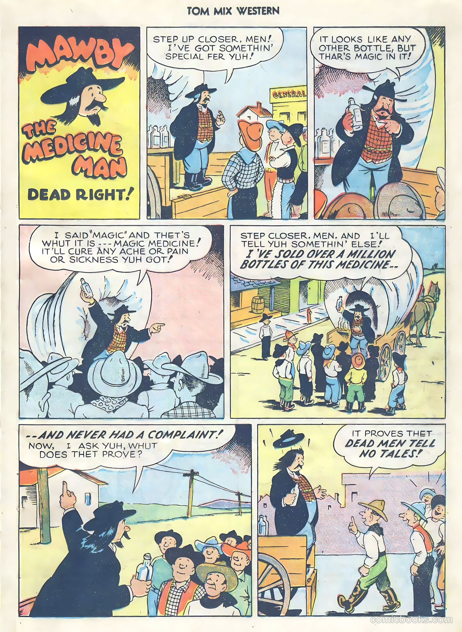 Tom Mix Western #4 — page 41 of 52