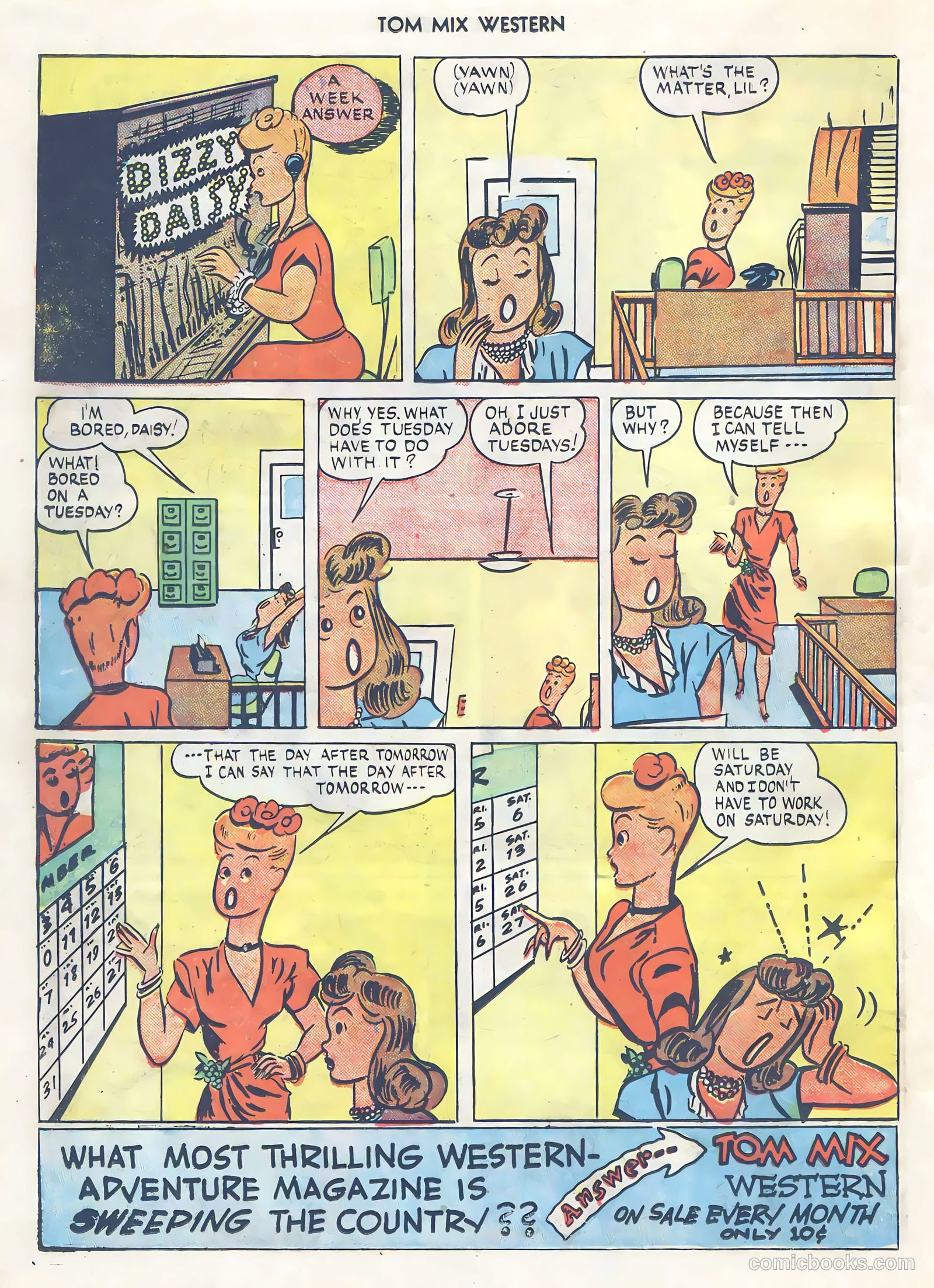 Tom Mix Western #4 — page 42 of 52