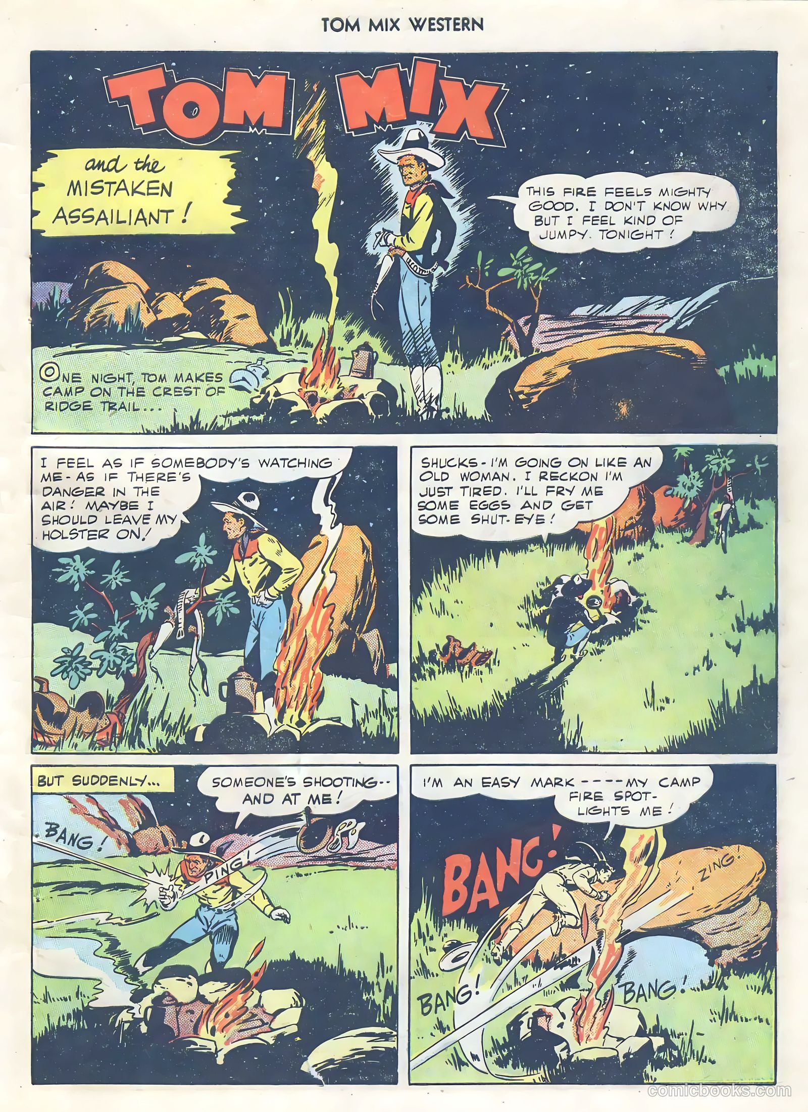 Tom Mix Western #4 — page 43 of 52