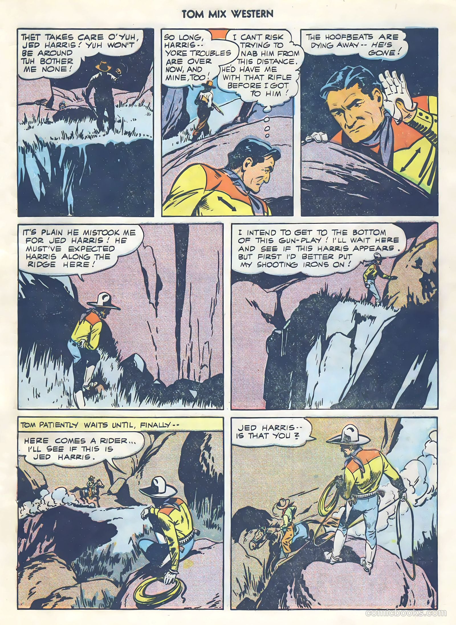 Tom Mix Western #4 — page 45 of 52