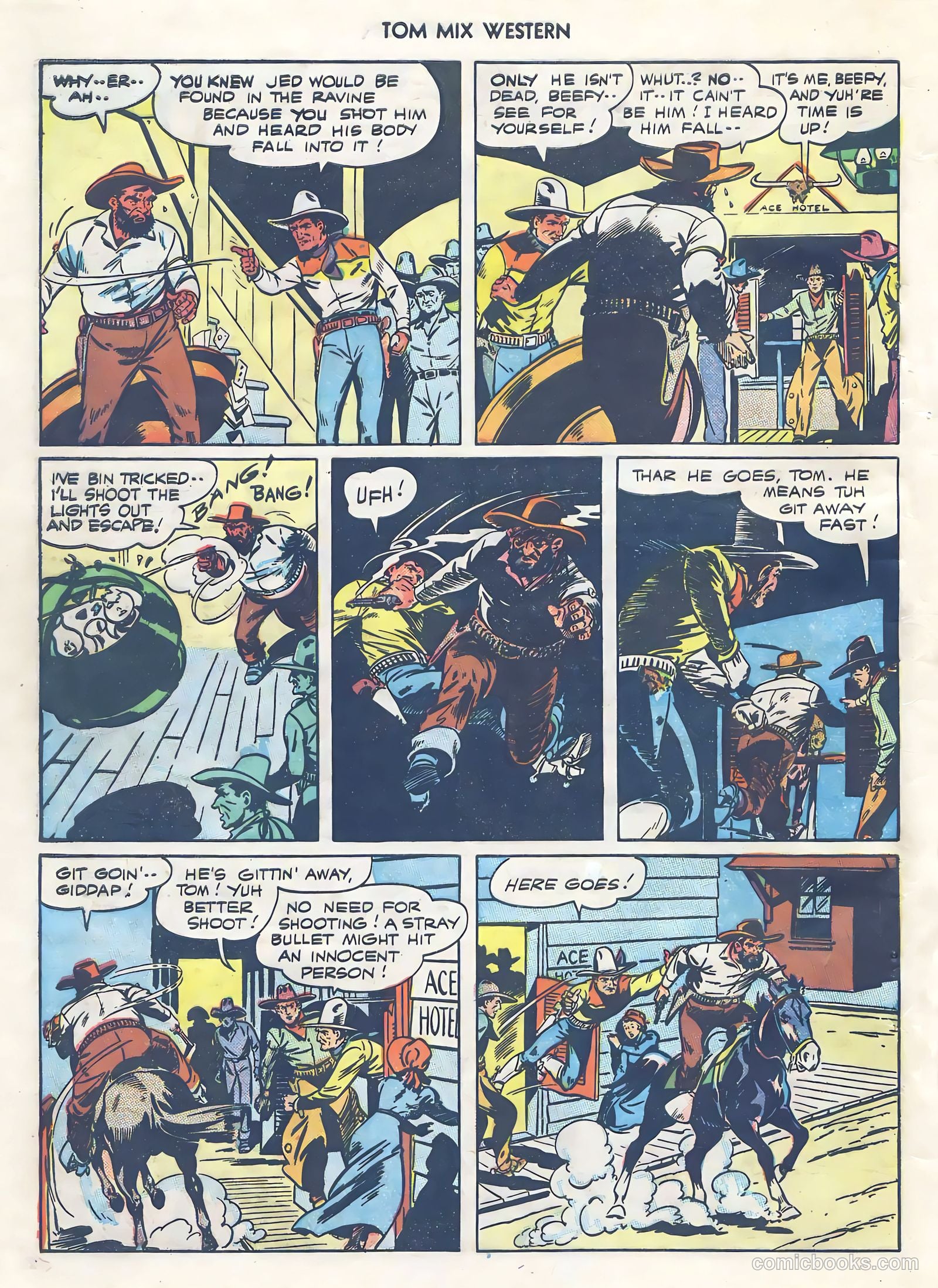 Tom Mix Western #4 — page 48 of 52