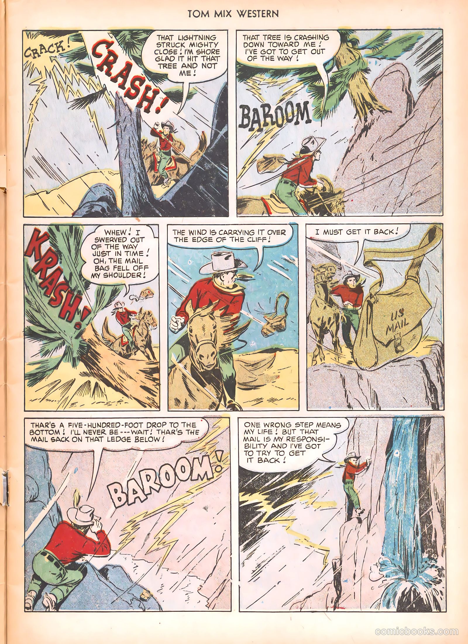 Tom Mix Western #40 — page 5 of 52