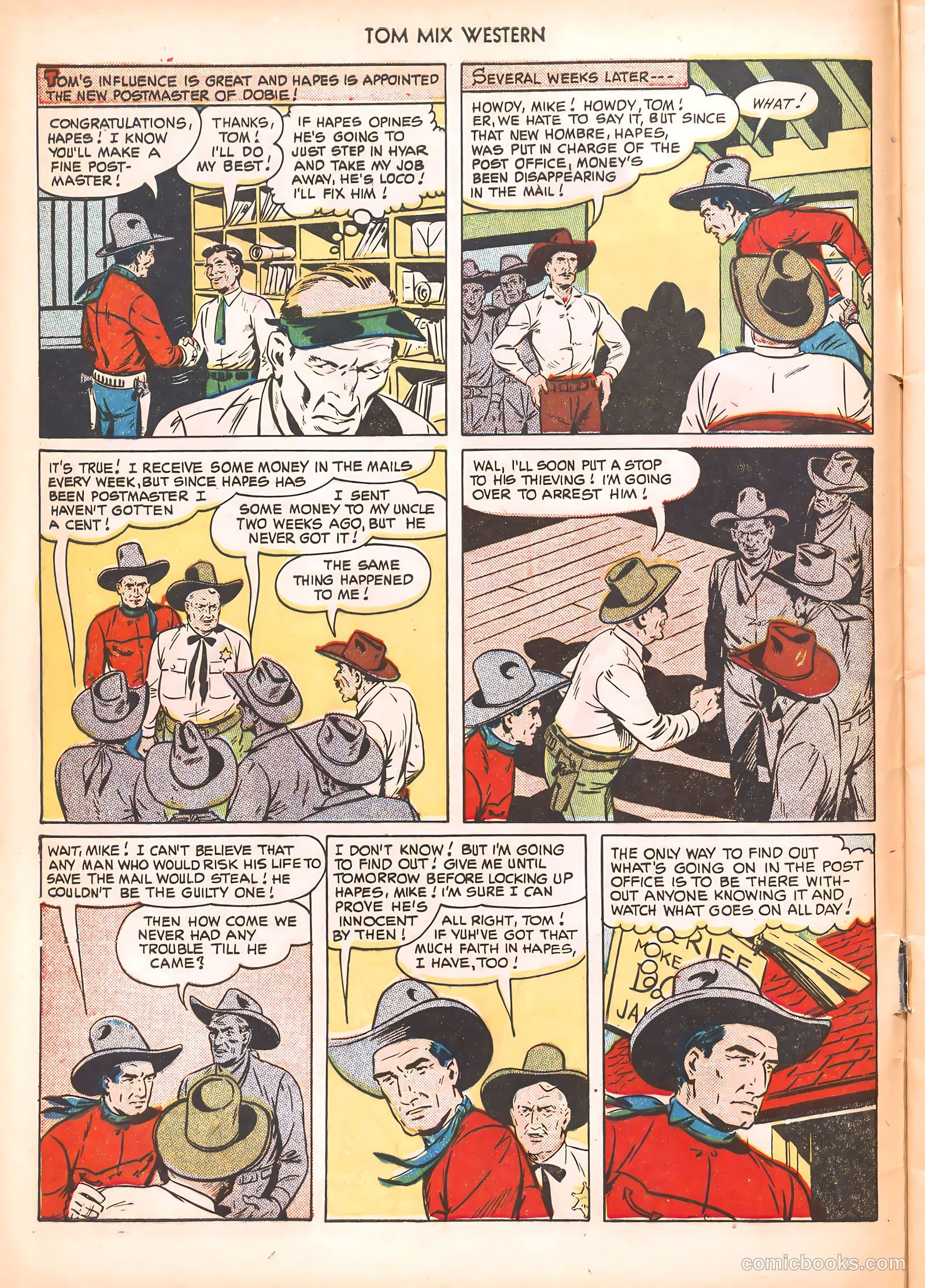 Tom Mix Western #40 — page 8 of 52
