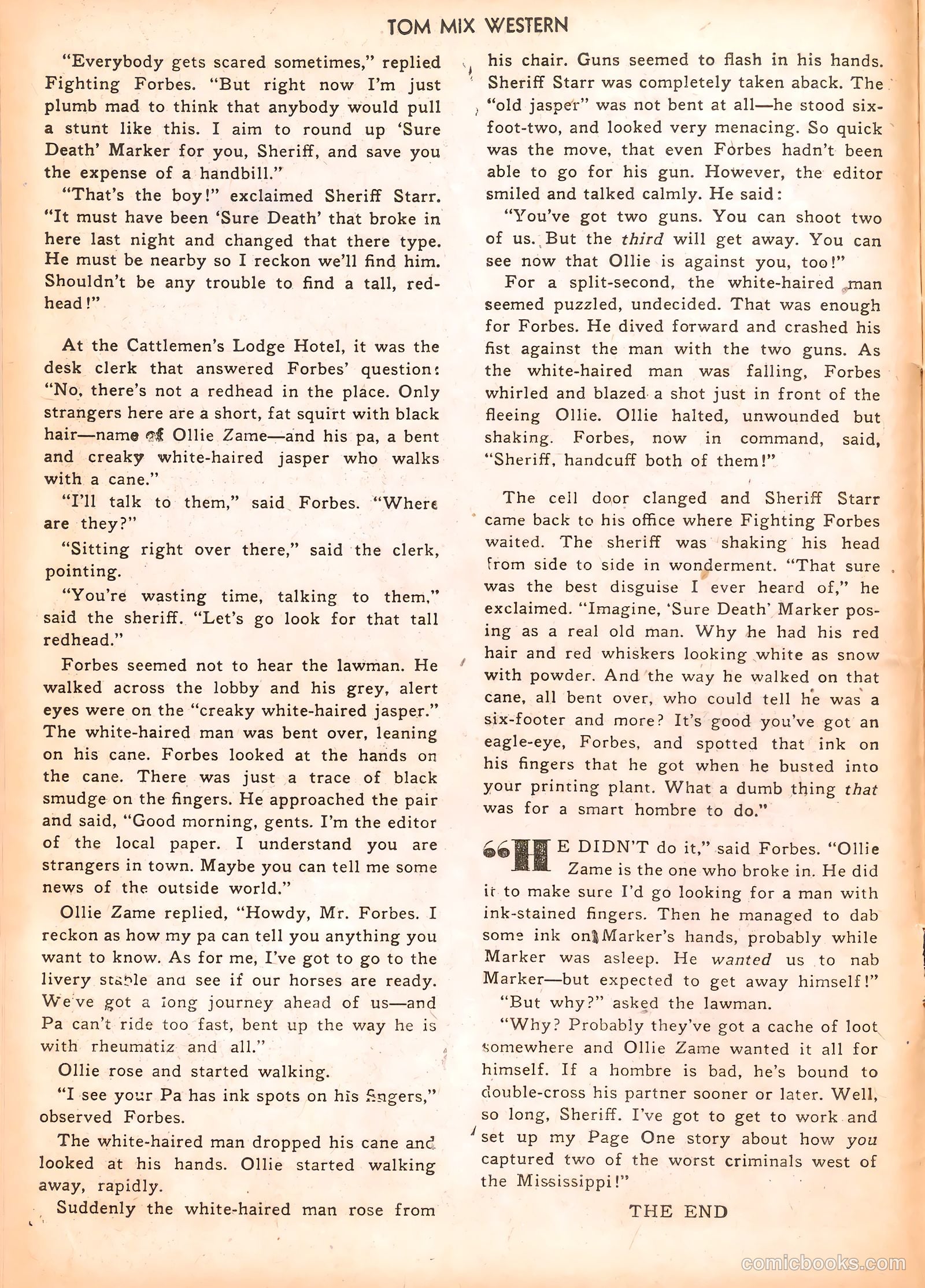 Tom Mix Western #40 — page 14 of 52
