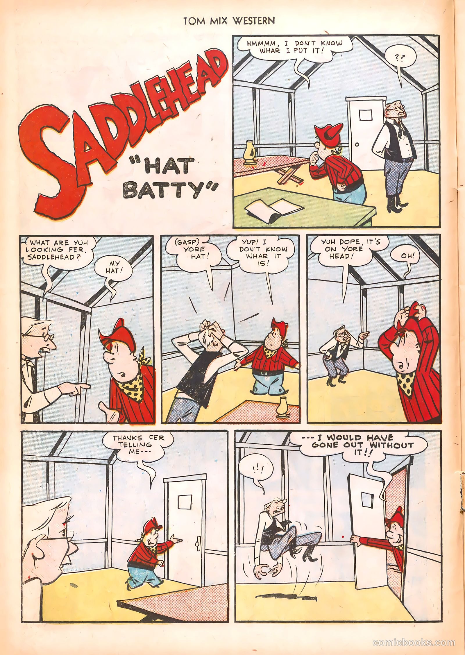 Tom Mix Western #40 — page 16 of 52