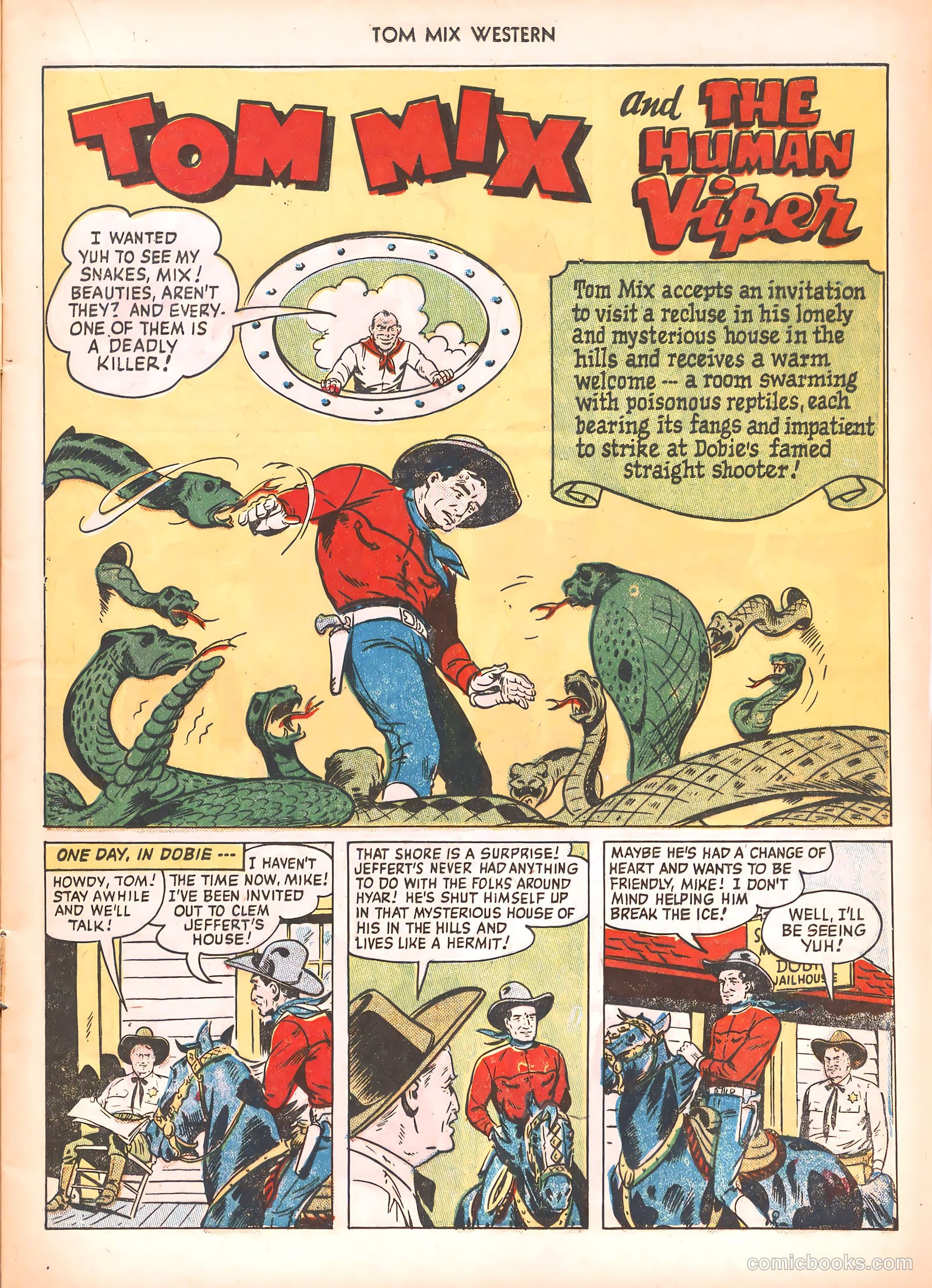 Tom Mix Western #40 — page 17 of 52