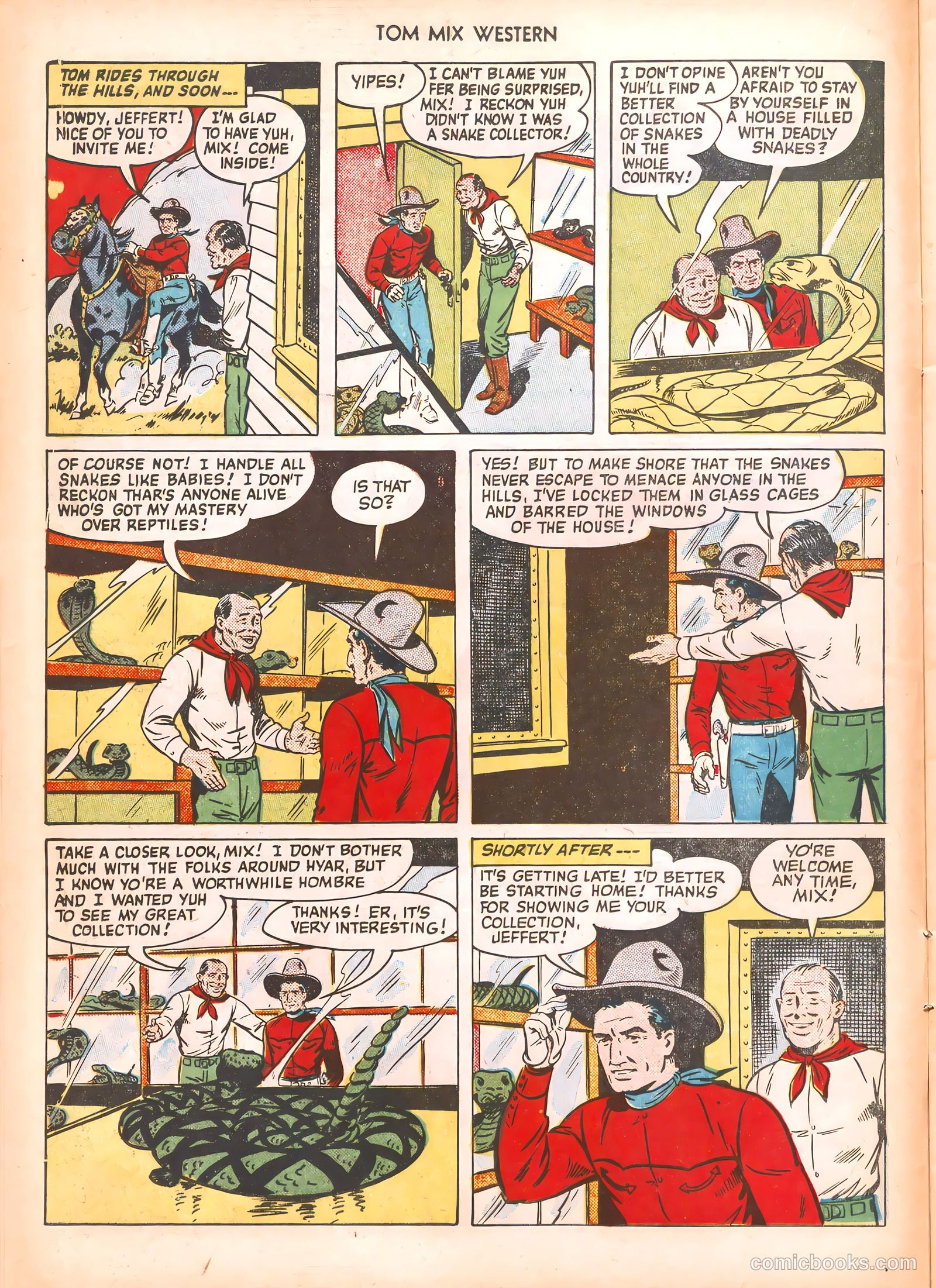 Tom Mix Western #40 — page 18 of 52