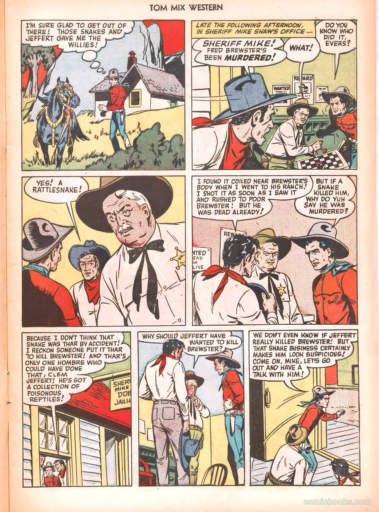 Tom Mix Western #40 — page 19 of 52