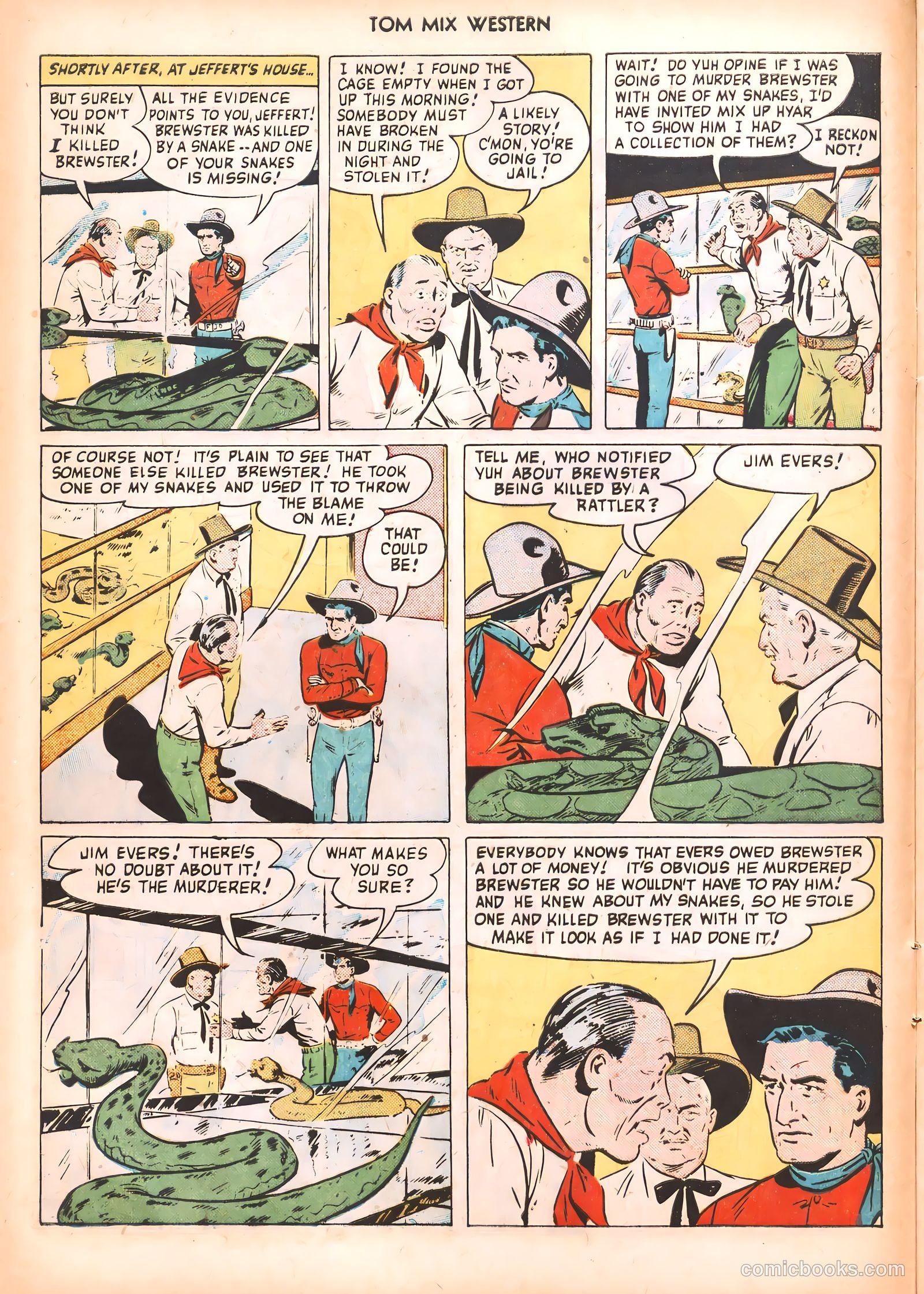 Tom Mix Western #40 — page 20 of 52