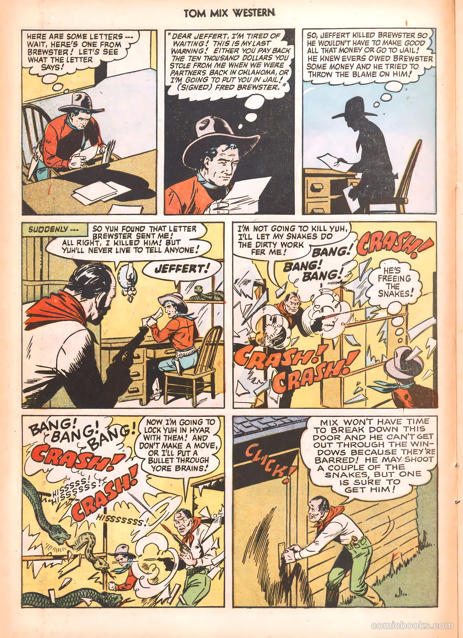 Tom Mix Western #40 — page 22 of 52
