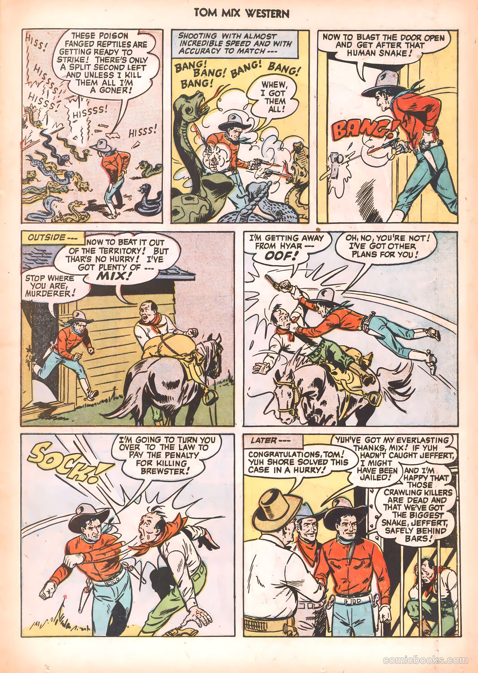 Tom Mix Western #40 — page 23 of 52