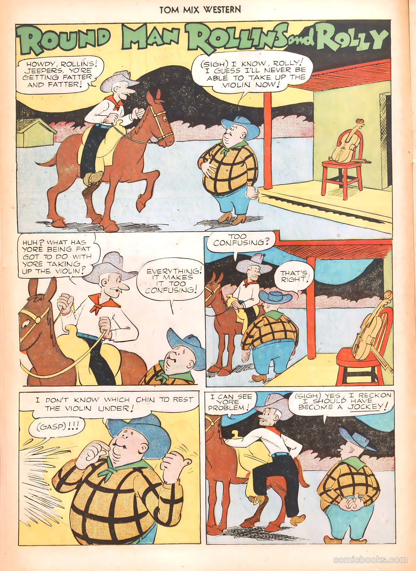 Tom Mix Western #40 — page 24 of 52
