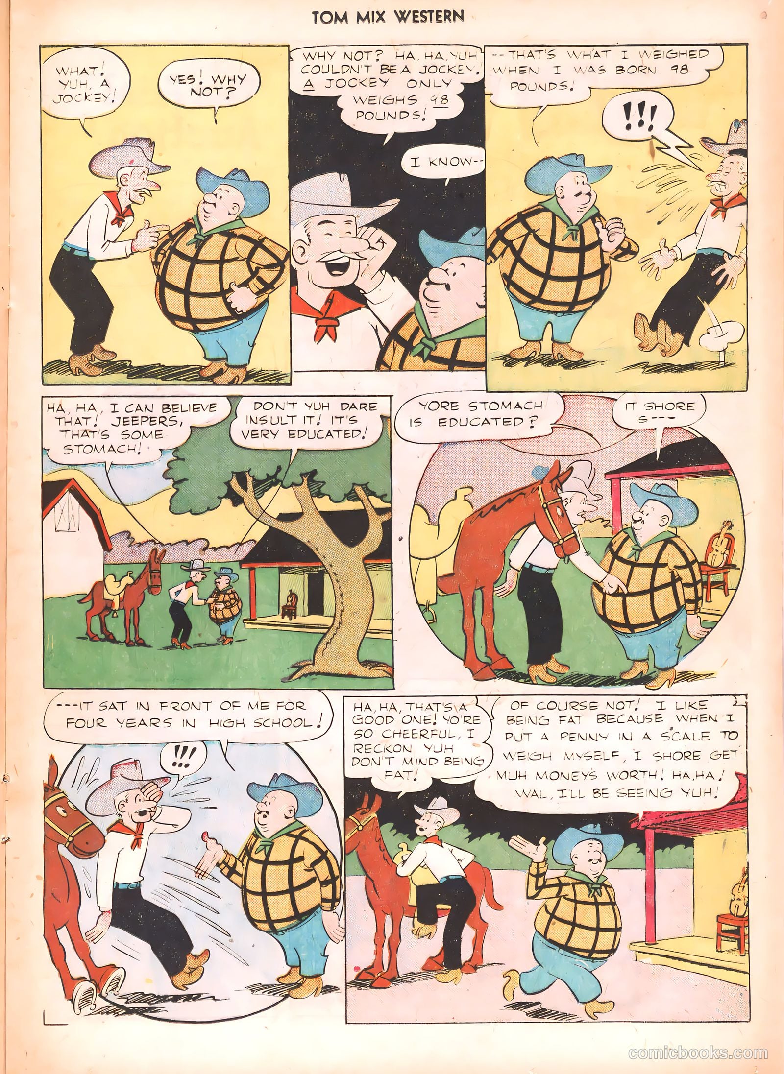 Tom Mix Western #40 — page 25 of 52
