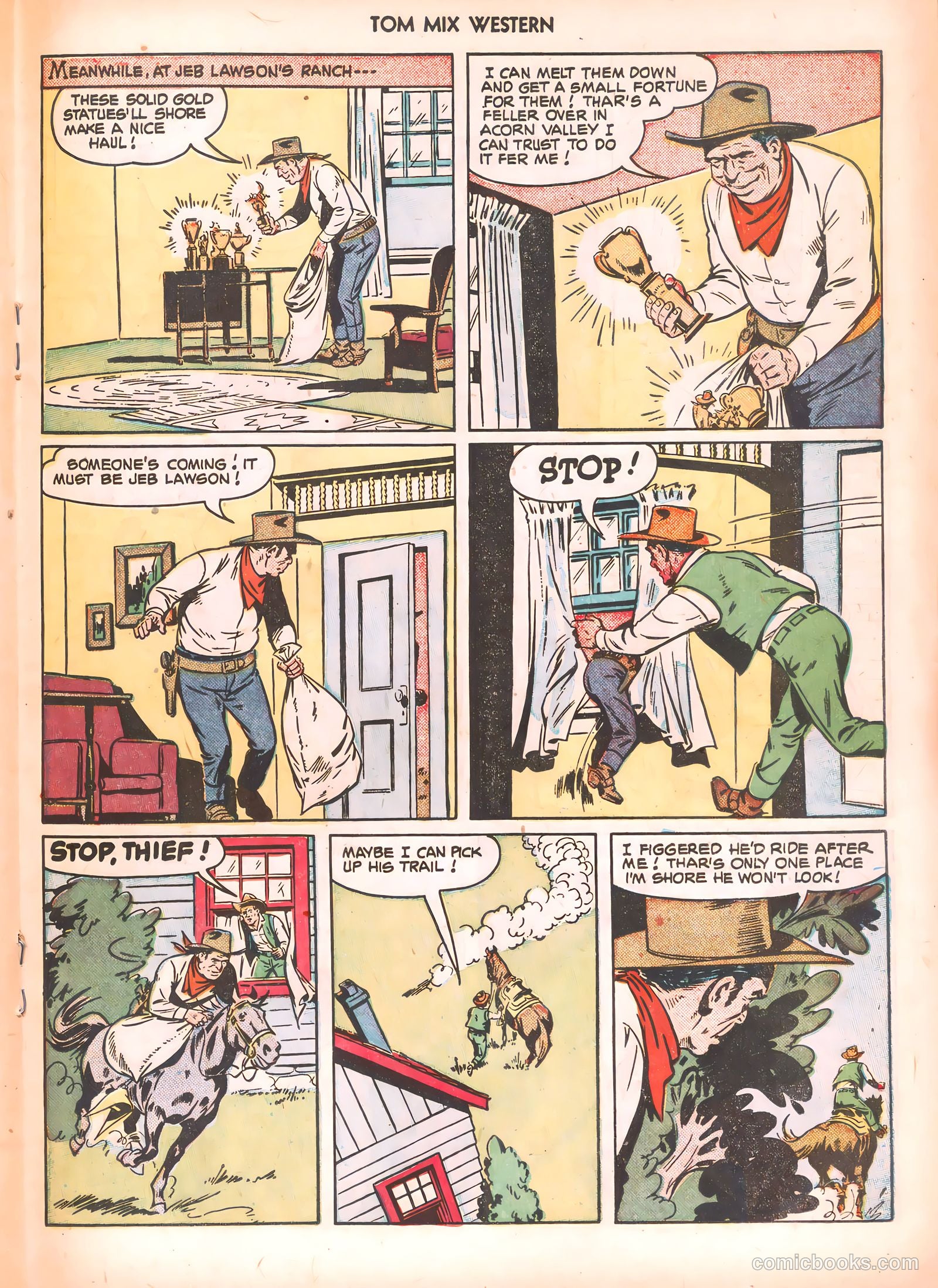 Tom Mix Western #40 — page 27 of 52