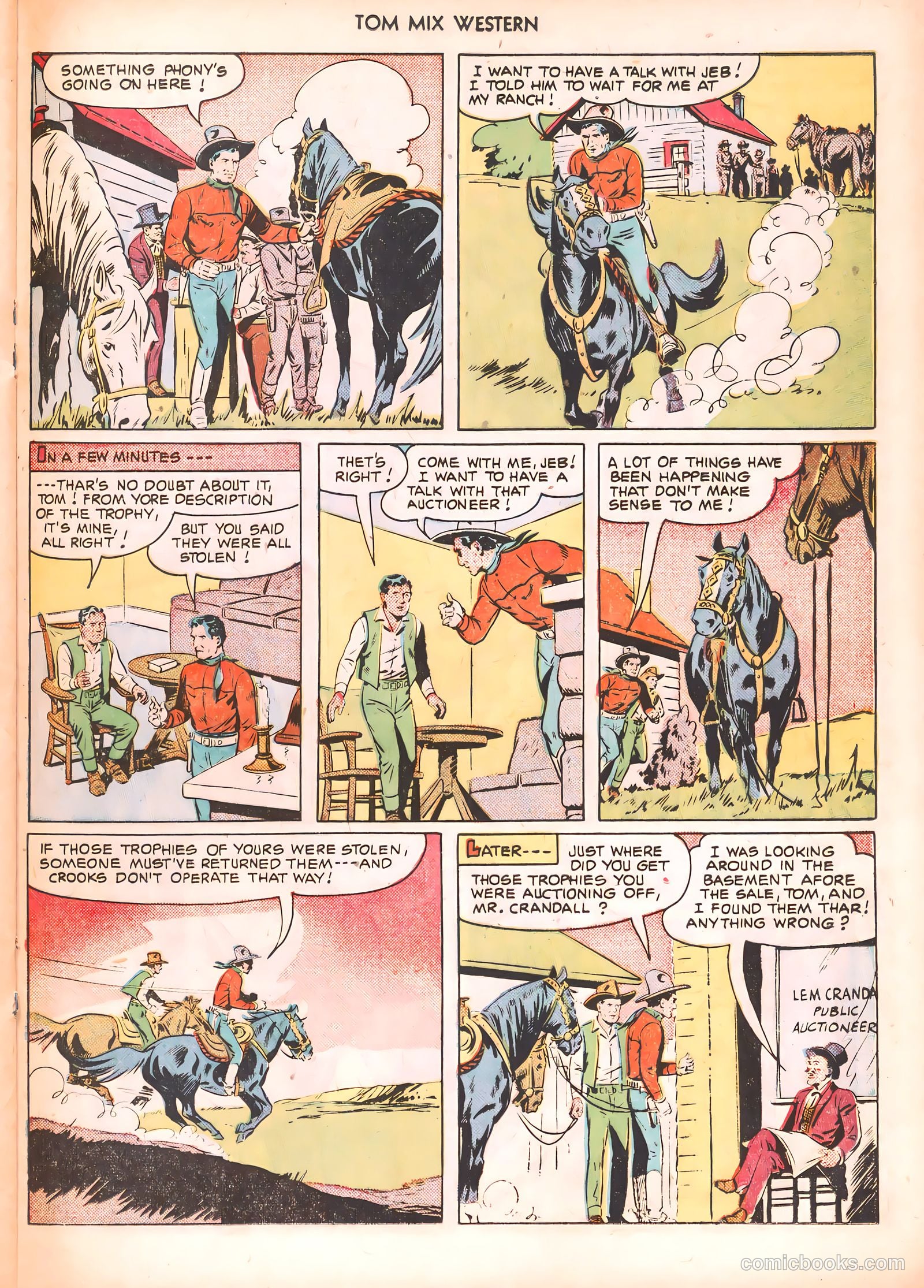 Tom Mix Western #40 — page 29 of 52
