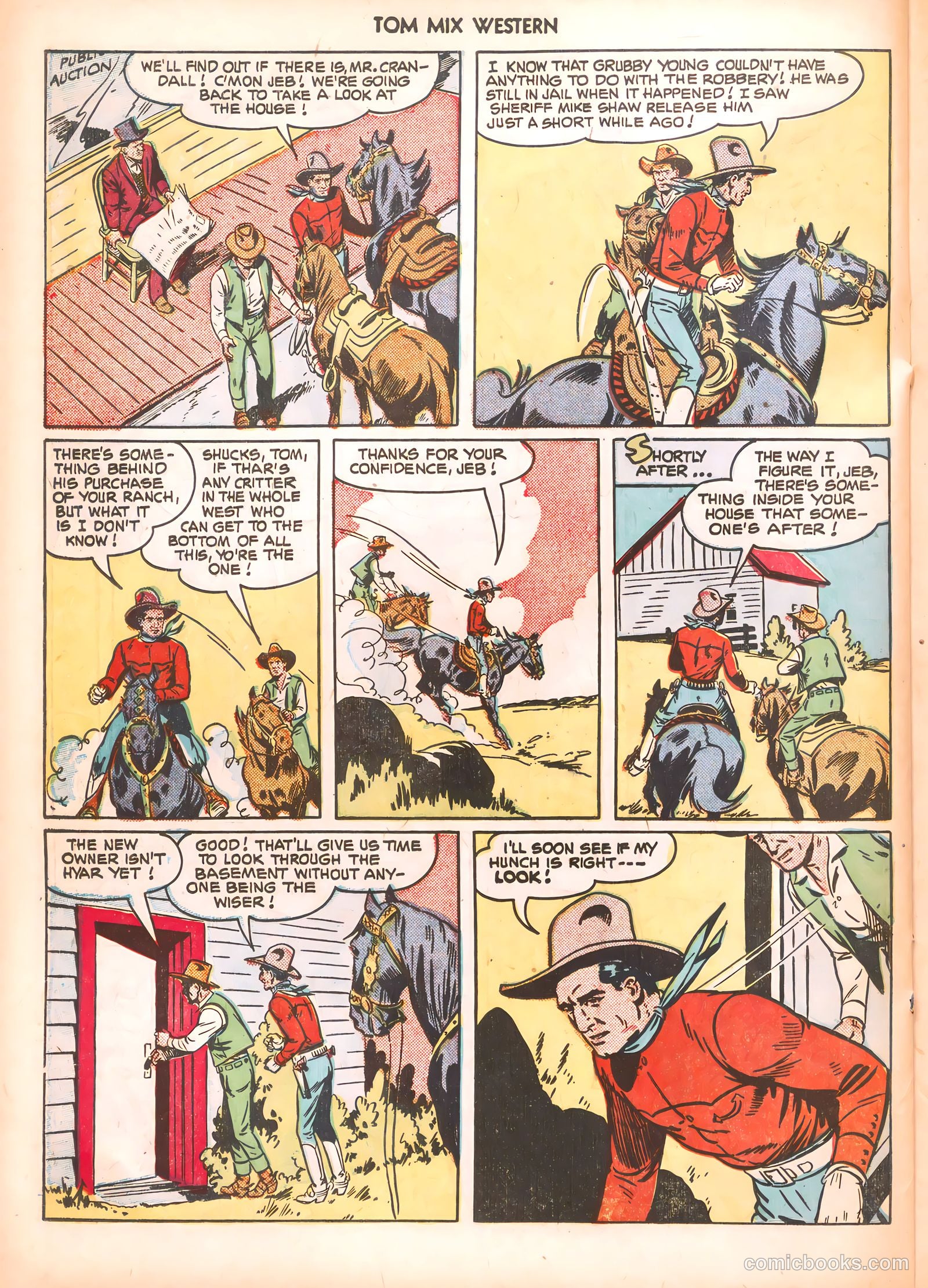 Tom Mix Western #40 — page 30 of 52