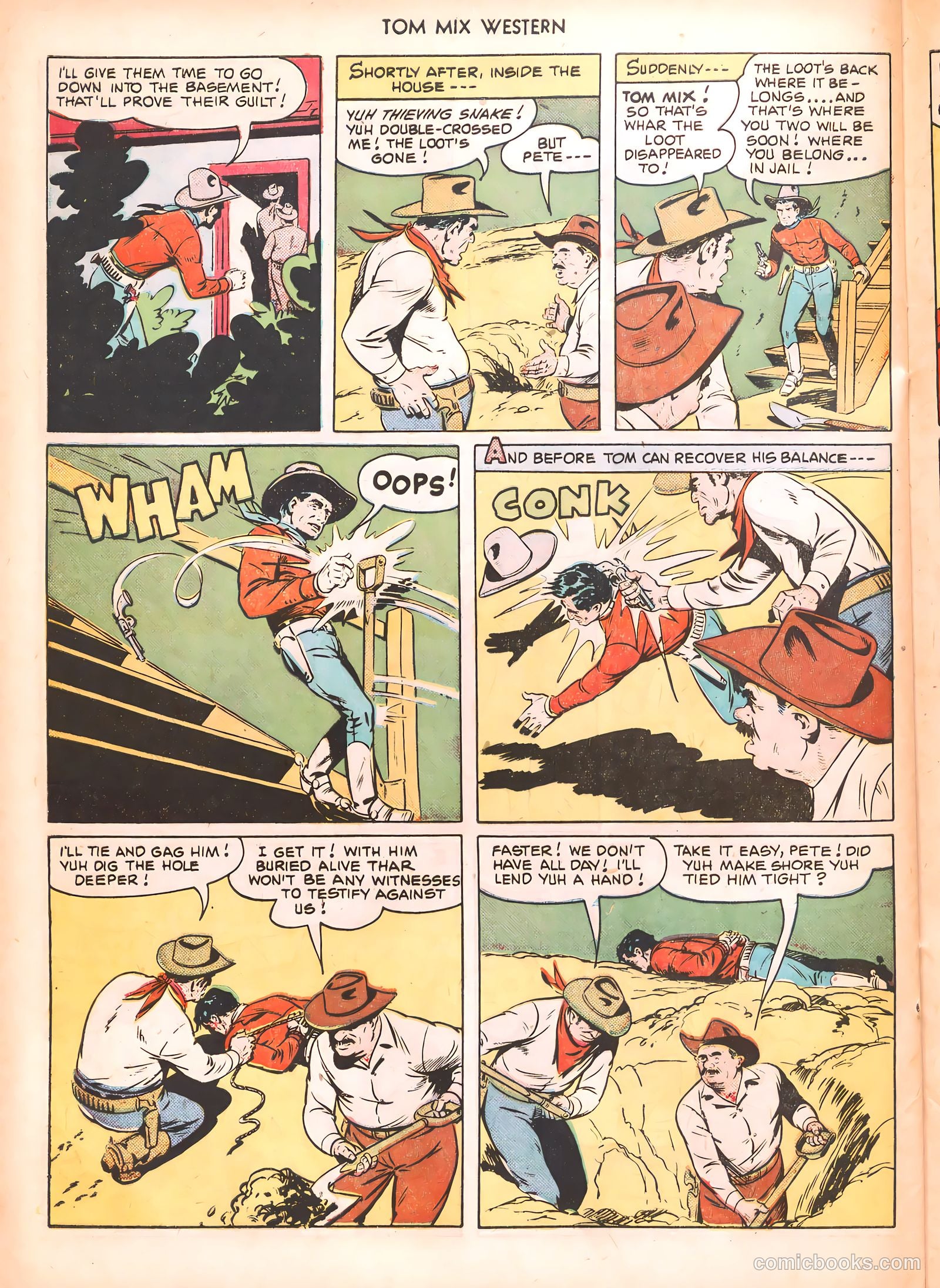 Tom Mix Western #40 — page 32 of 52