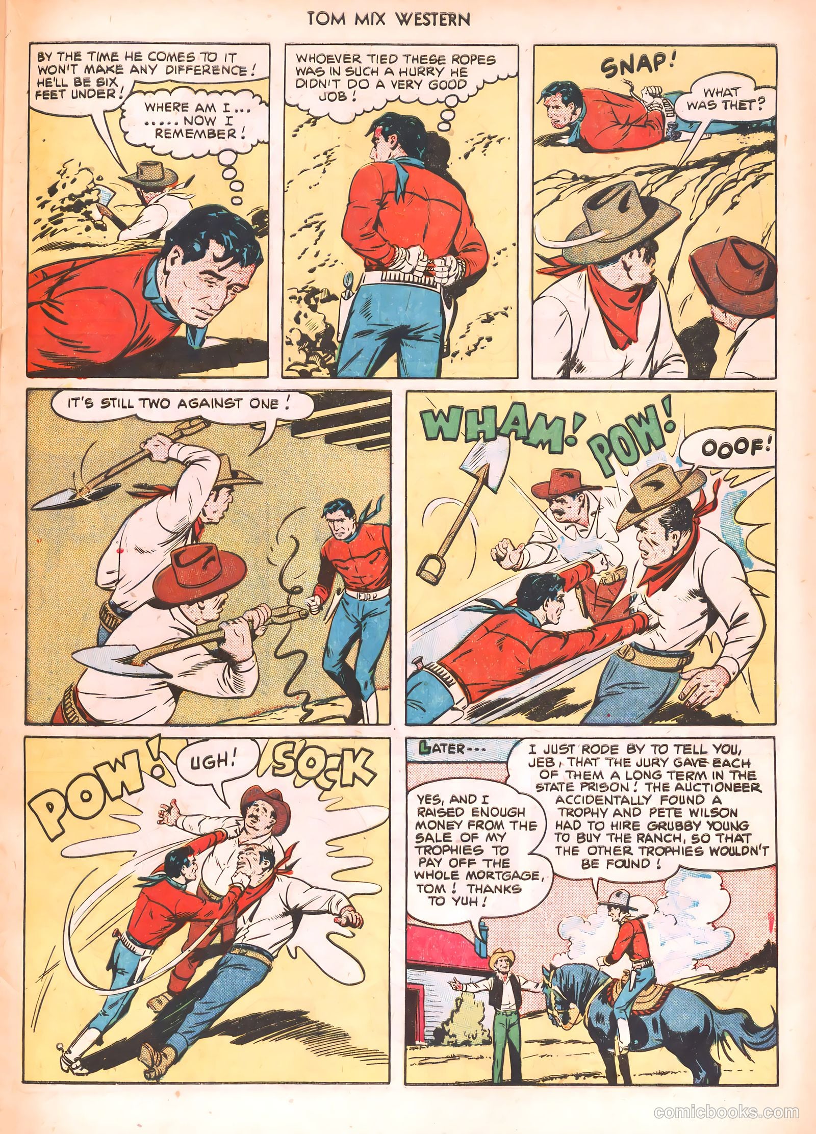 Tom Mix Western #40 — page 33 of 52