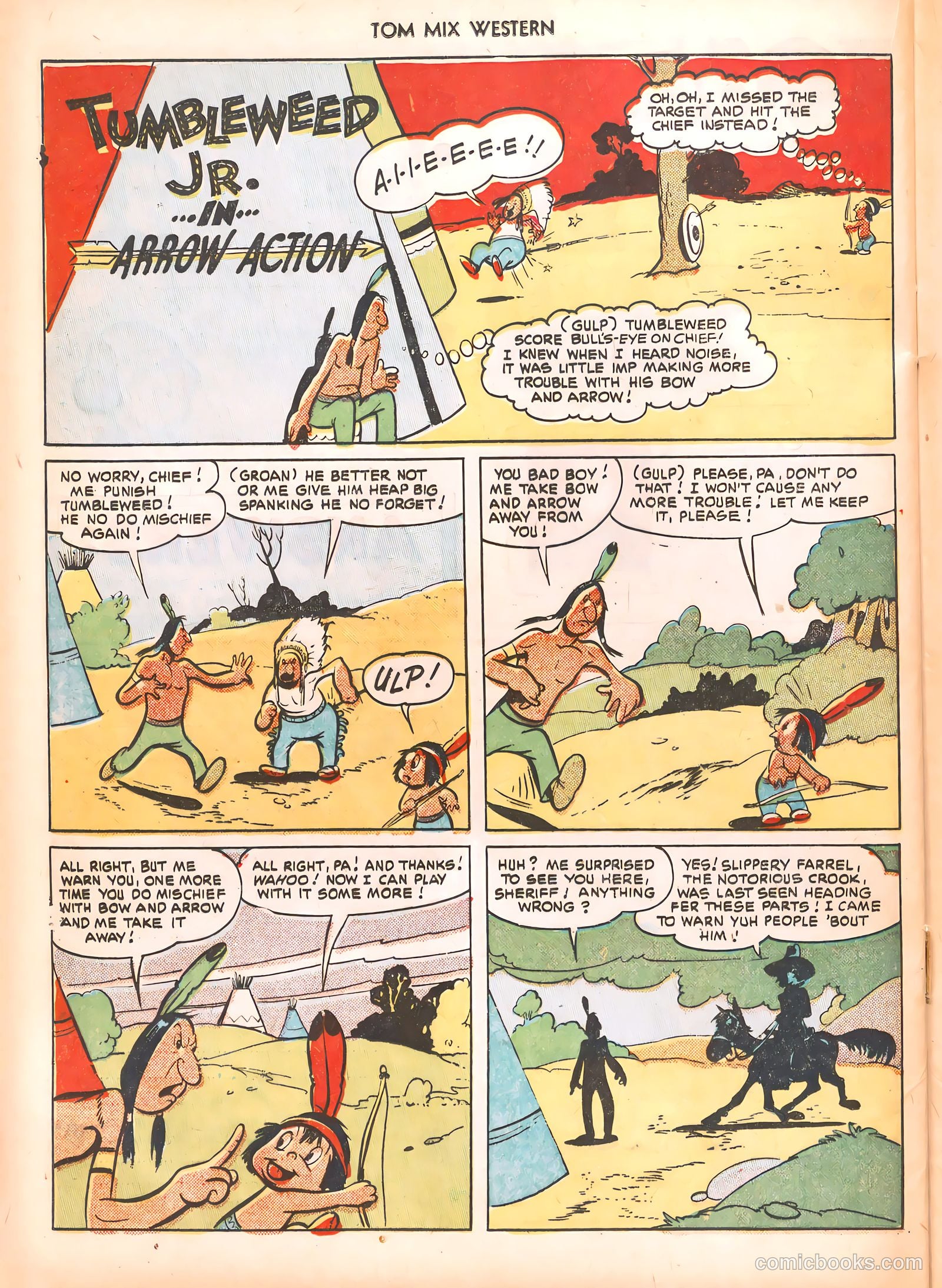 Tom Mix Western #40 — page 36 of 52