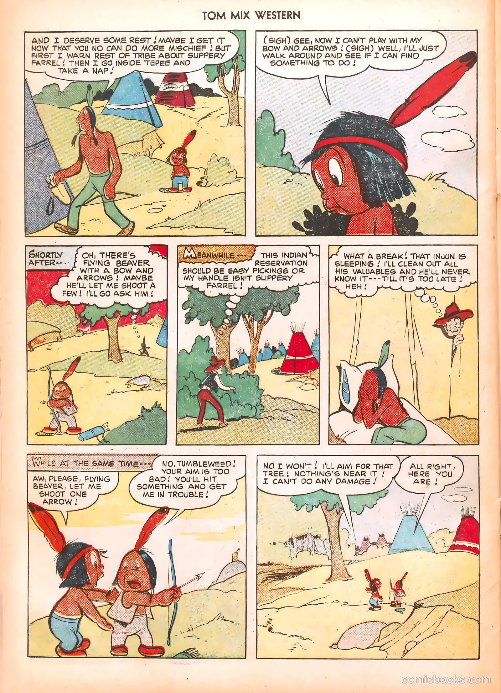 Tom Mix Western #40 — page 38 of 52
