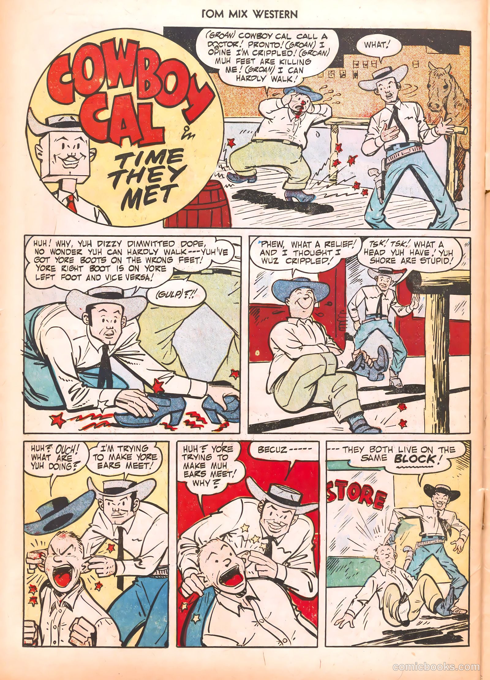 Tom Mix Western #40 — page 42 of 52