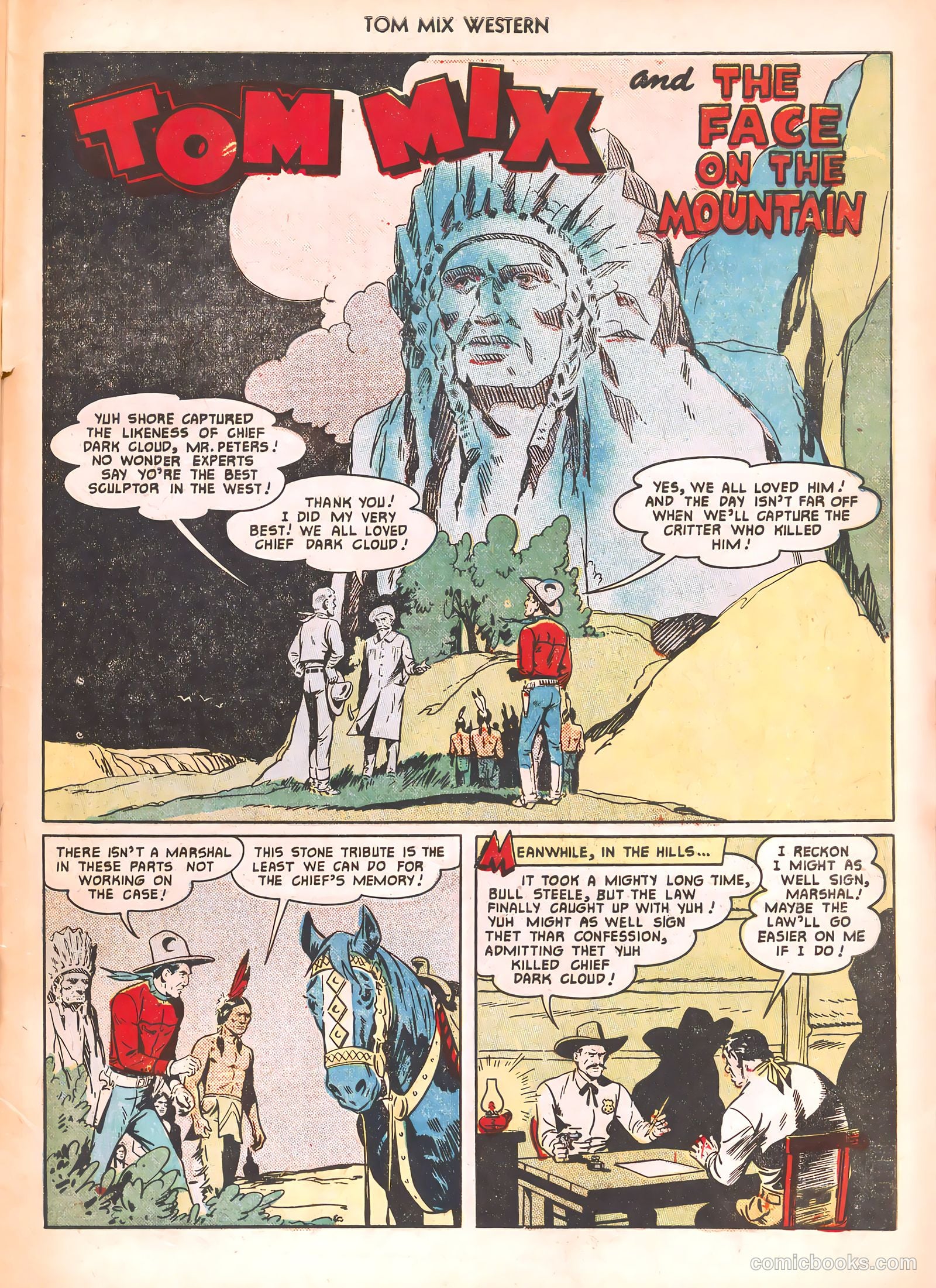 Tom Mix Western #40 — page 43 of 52