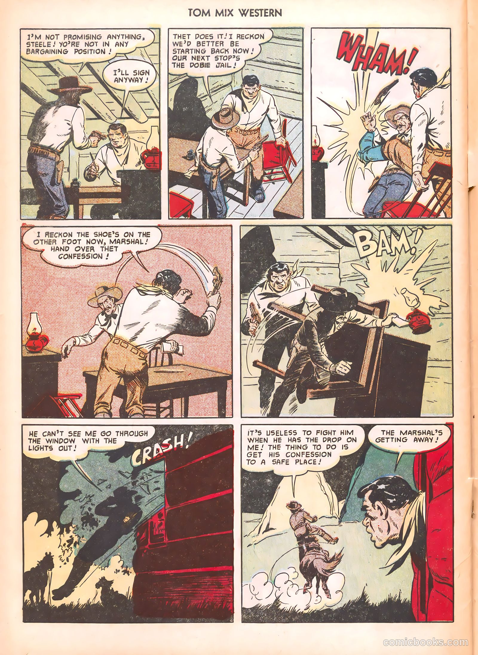 Tom Mix Western #40 — page 44 of 52