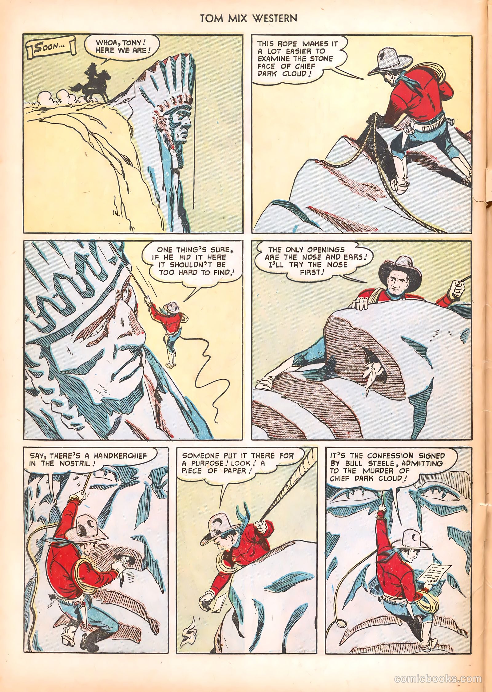 Tom Mix Western #40 — page 48 of 52