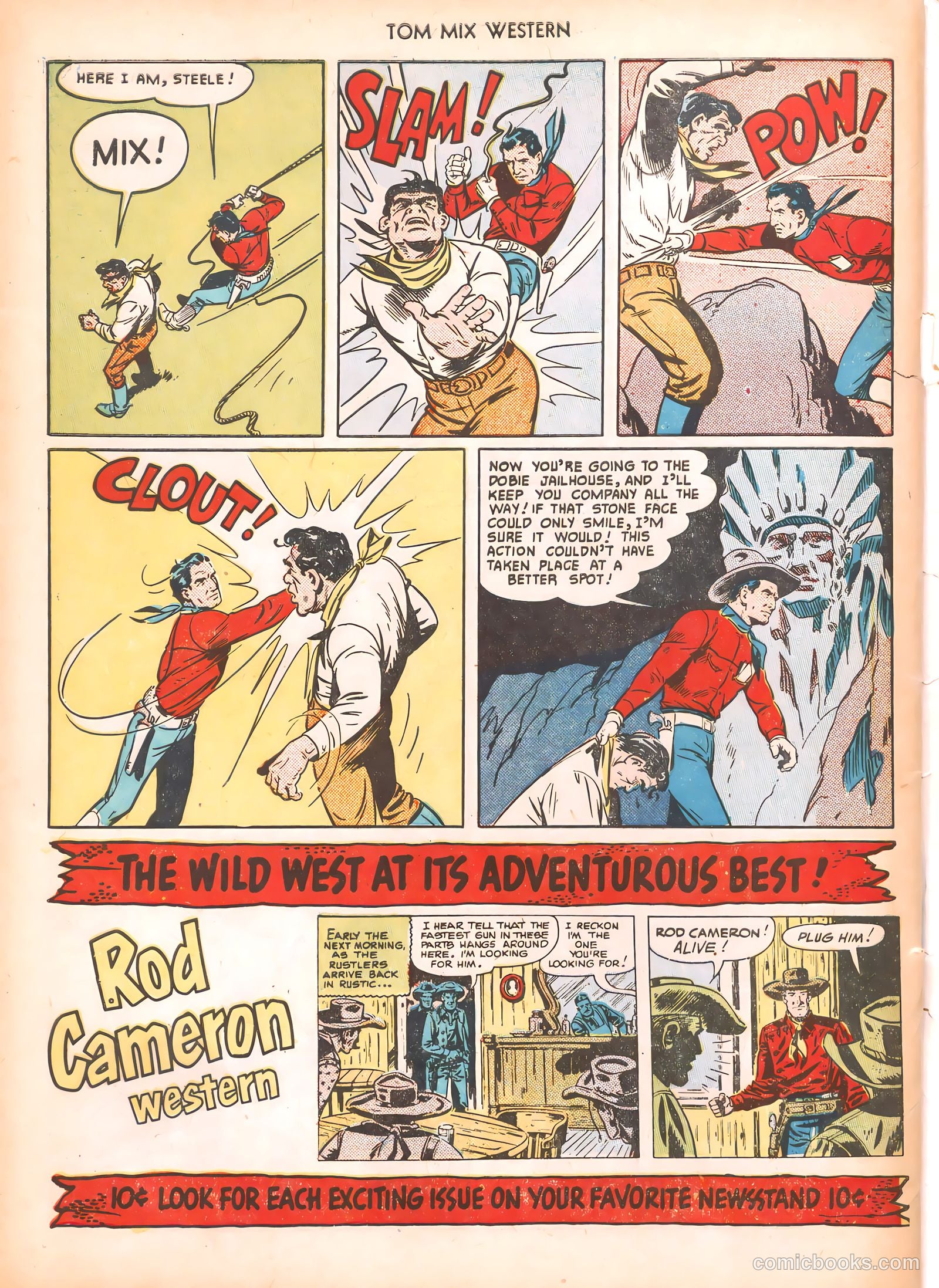 Tom Mix Western #40 — page 50 of 52
