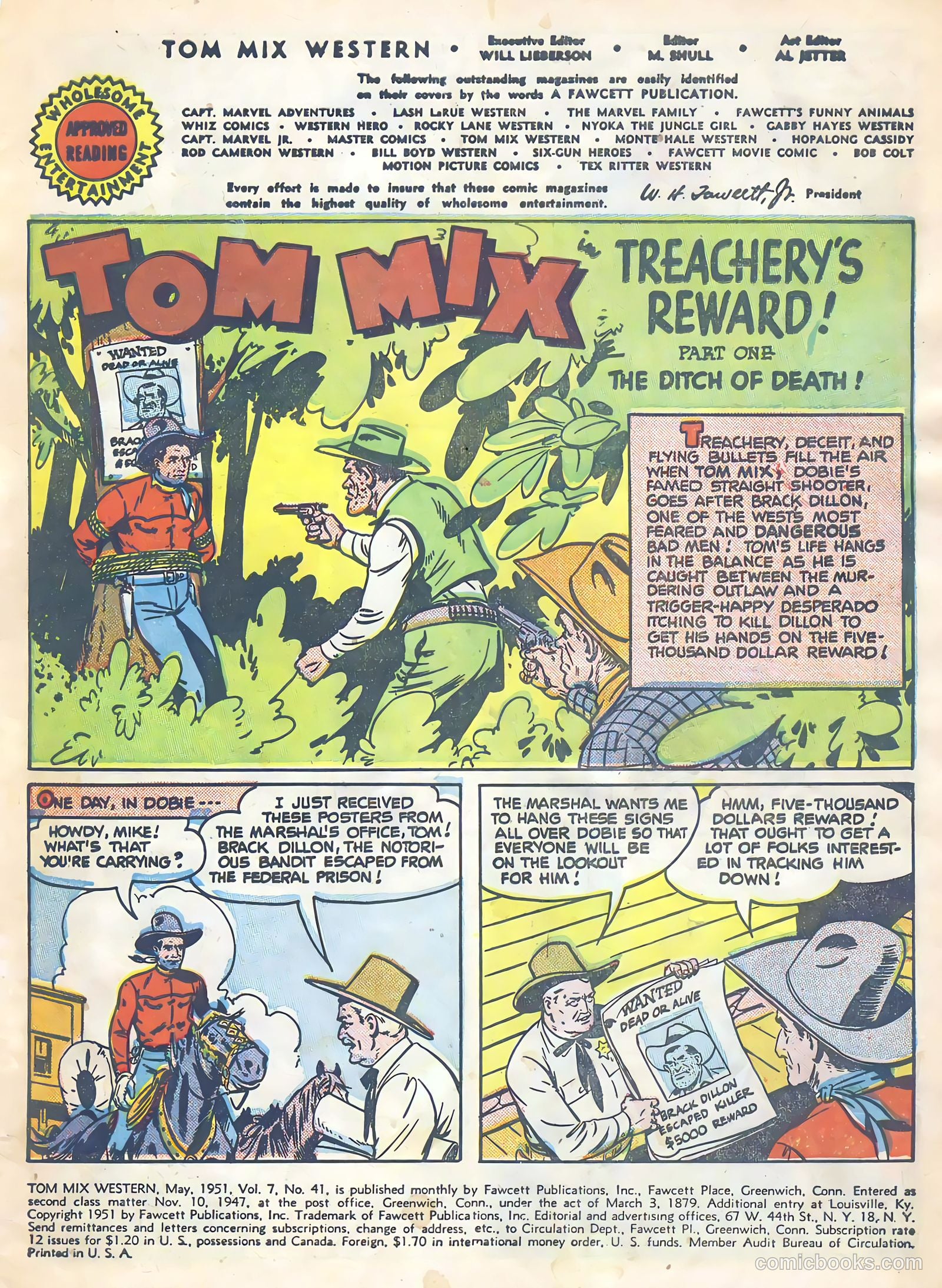 Tom Mix Western #41 — page 3 of 36