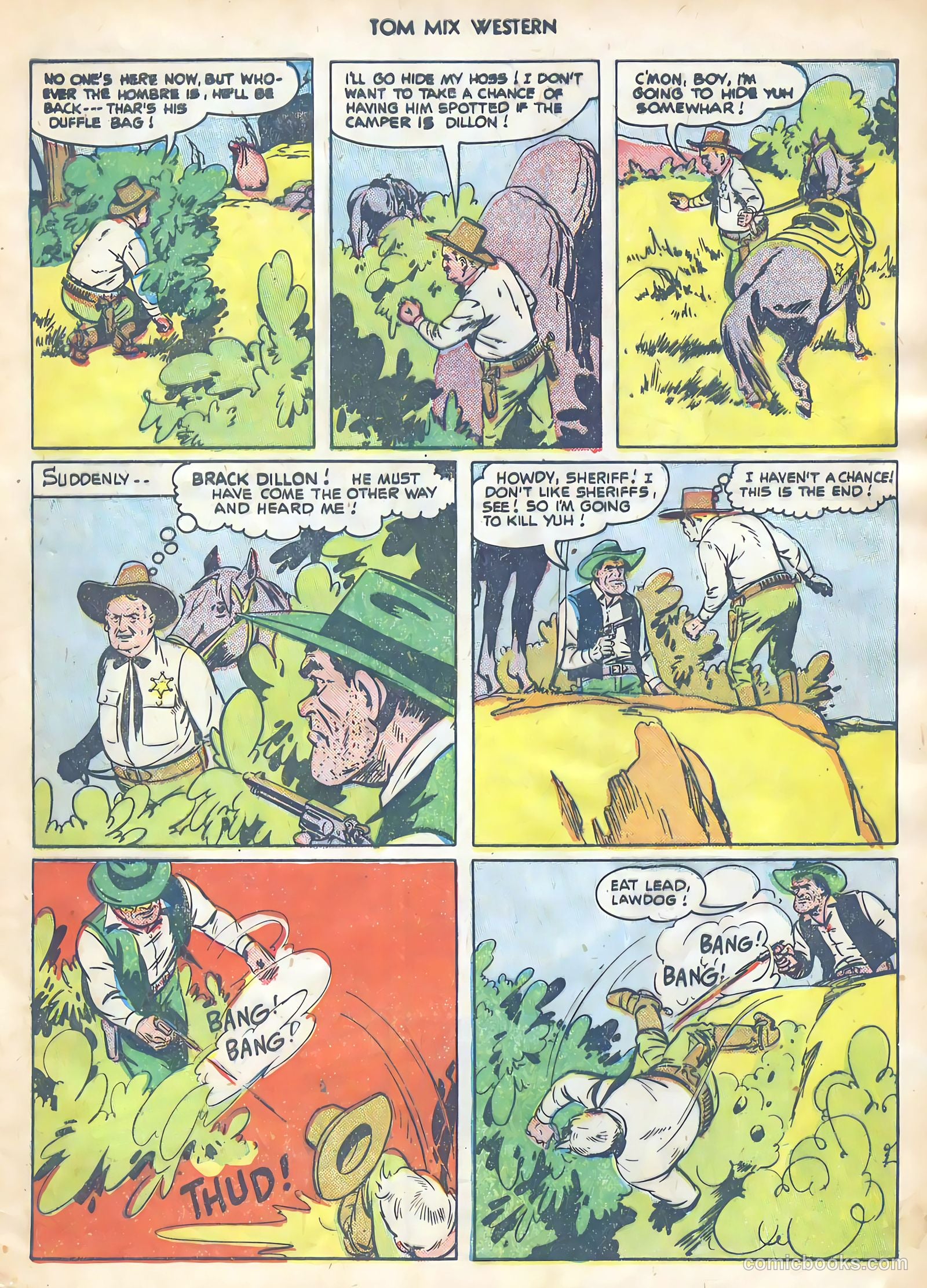 Tom Mix Western #41 — page 5 of 36