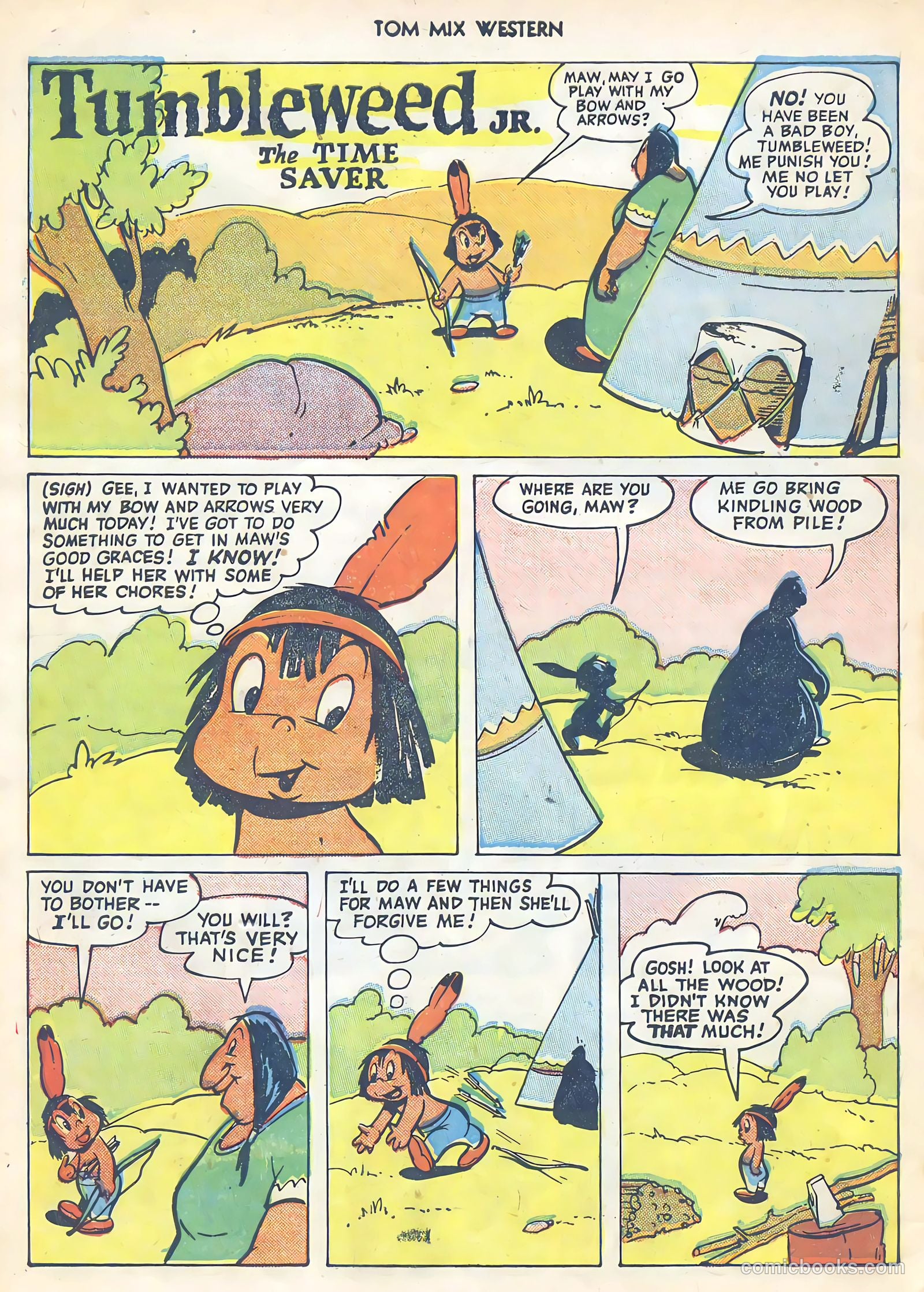 Tom Mix Western #41 — page 10 of 36
