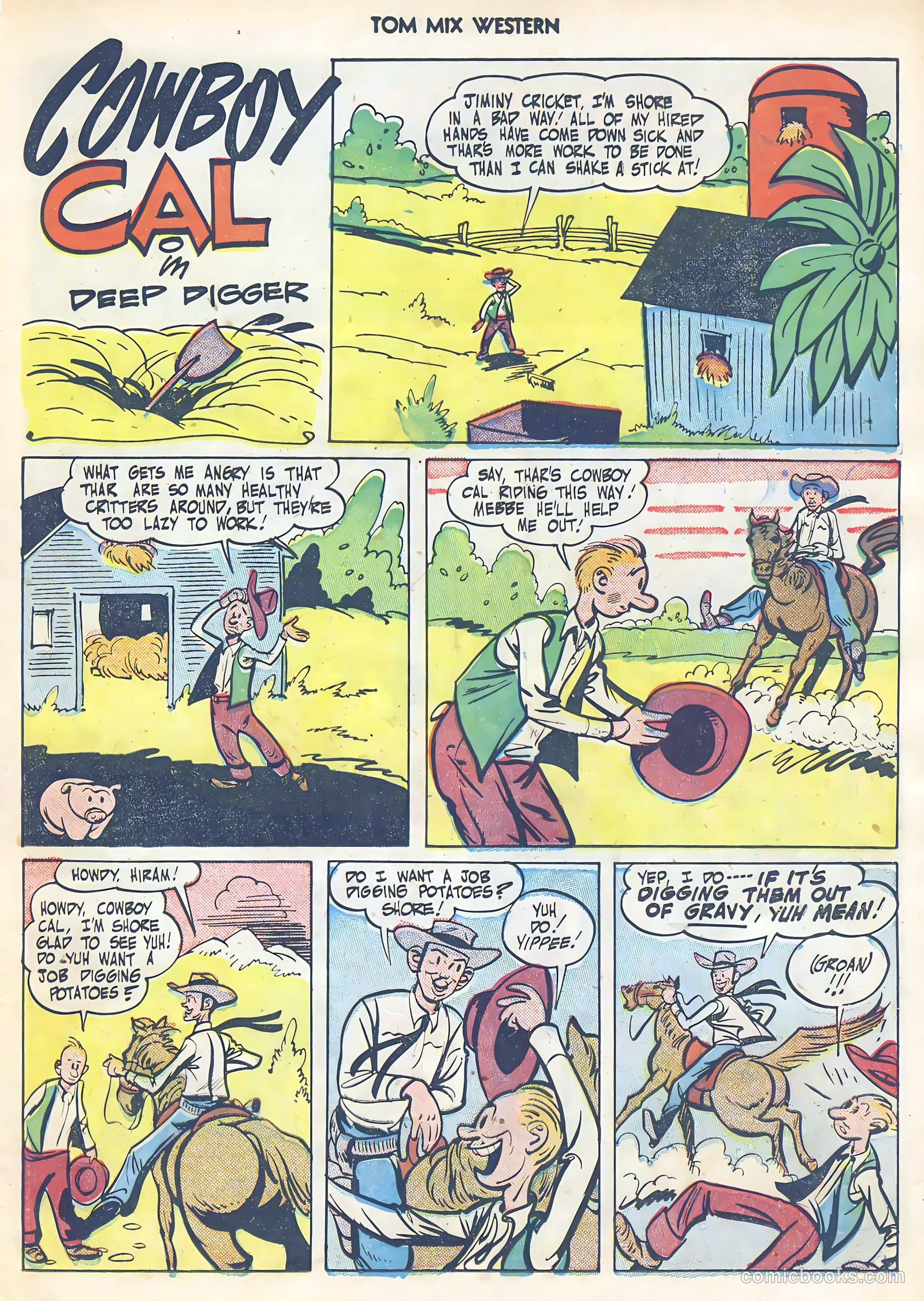Tom Mix Western #41 — page 15 of 36