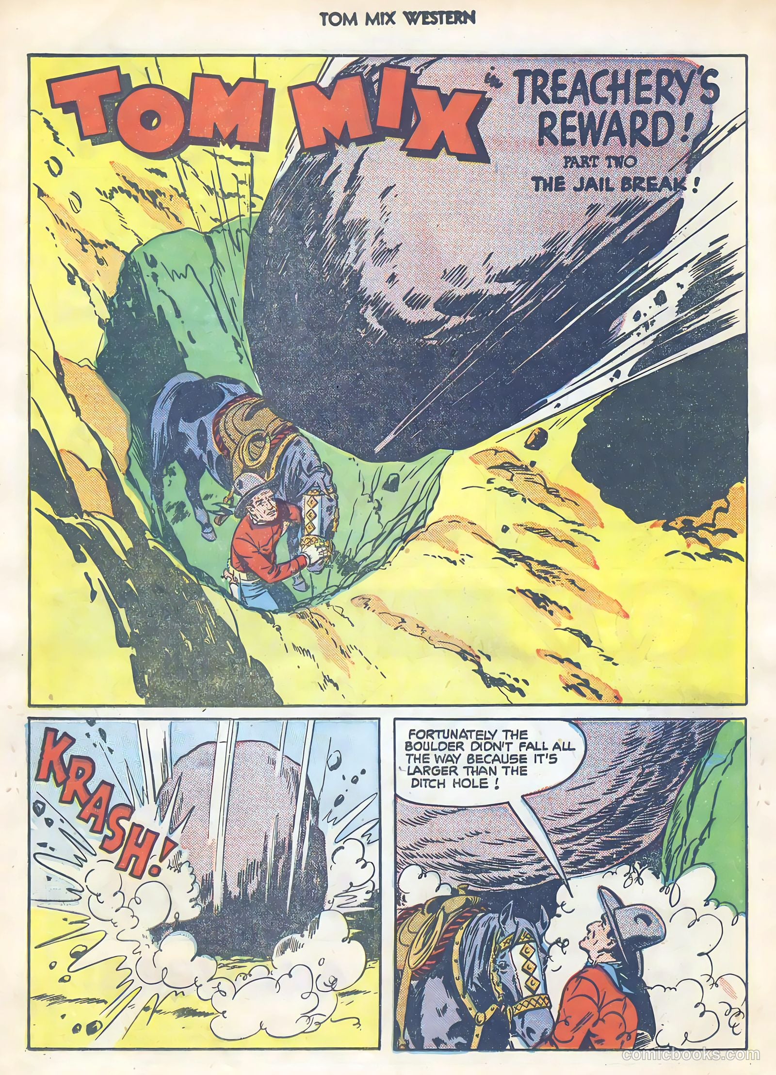 Tom Mix Western #41 — page 18 of 36