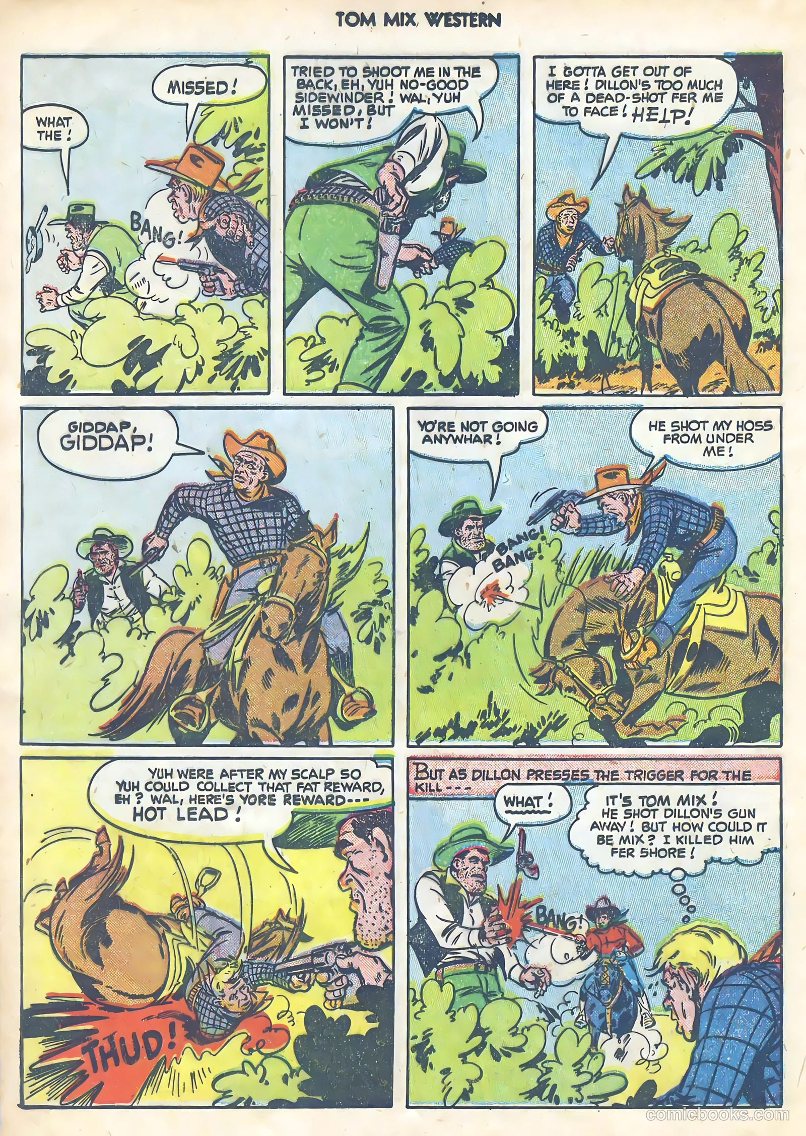 Tom Mix Western #41 — page 20 of 36