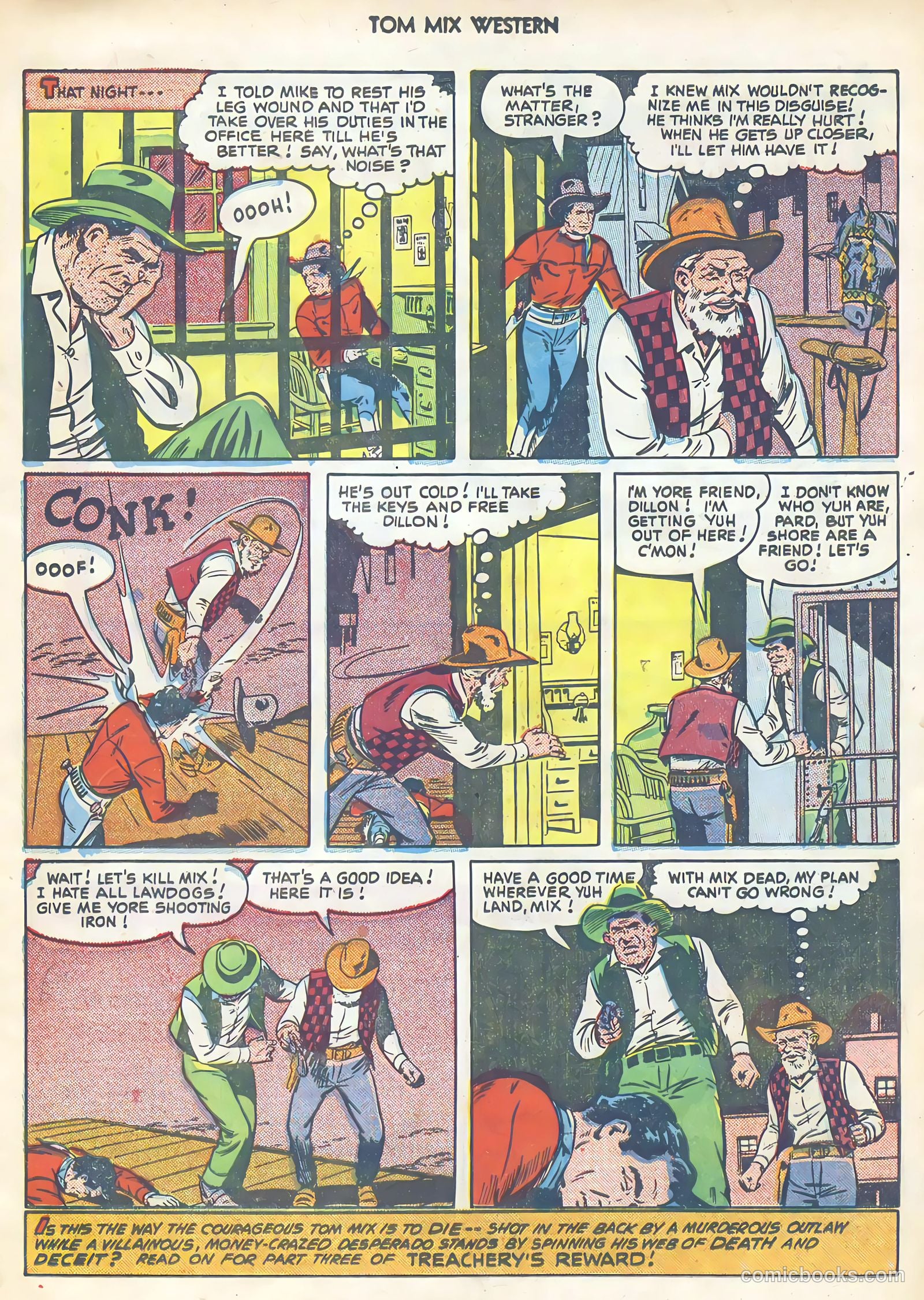 Tom Mix Western #41 — page 23 of 36