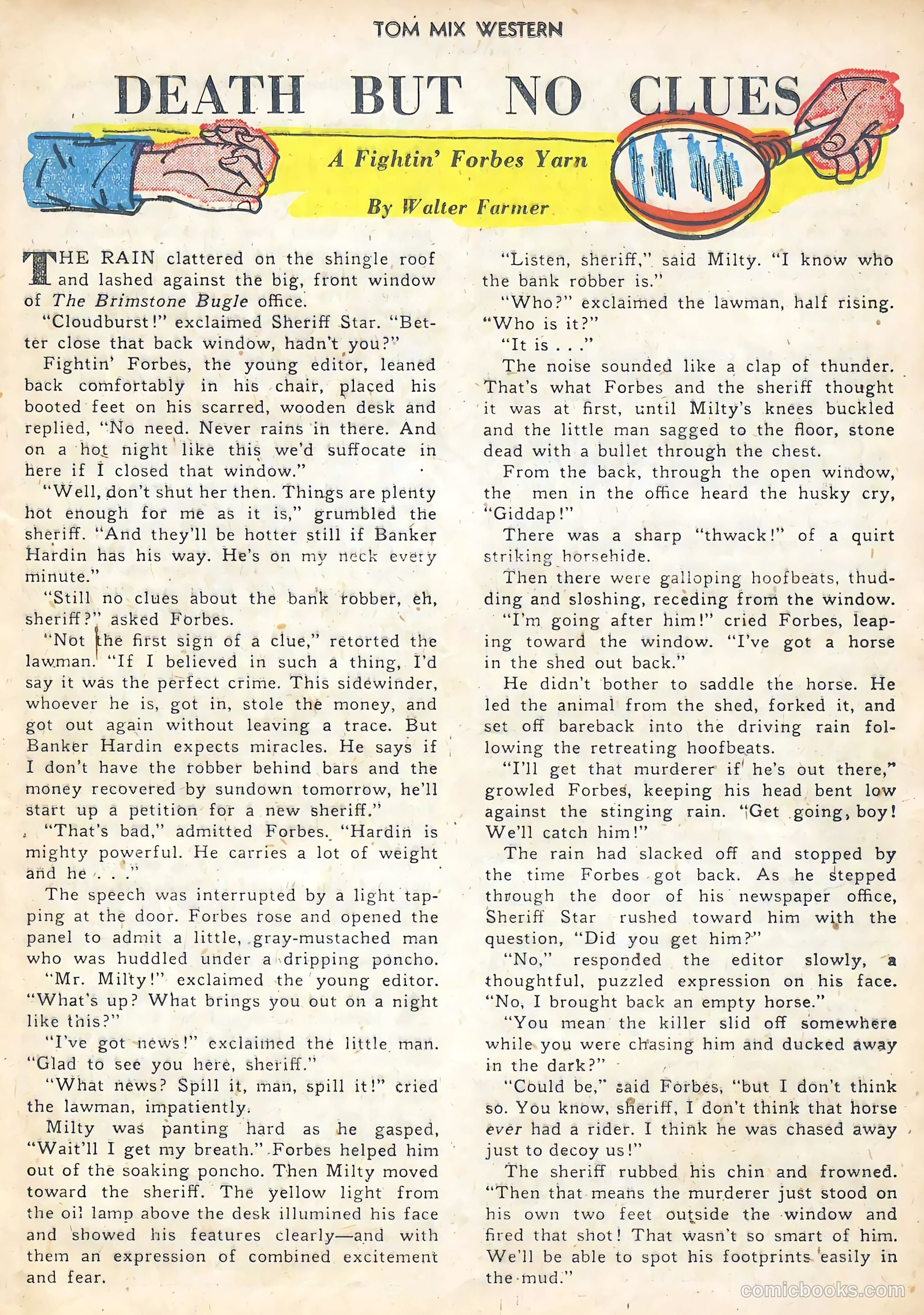 Tom Mix Western #41 — page 25 of 36