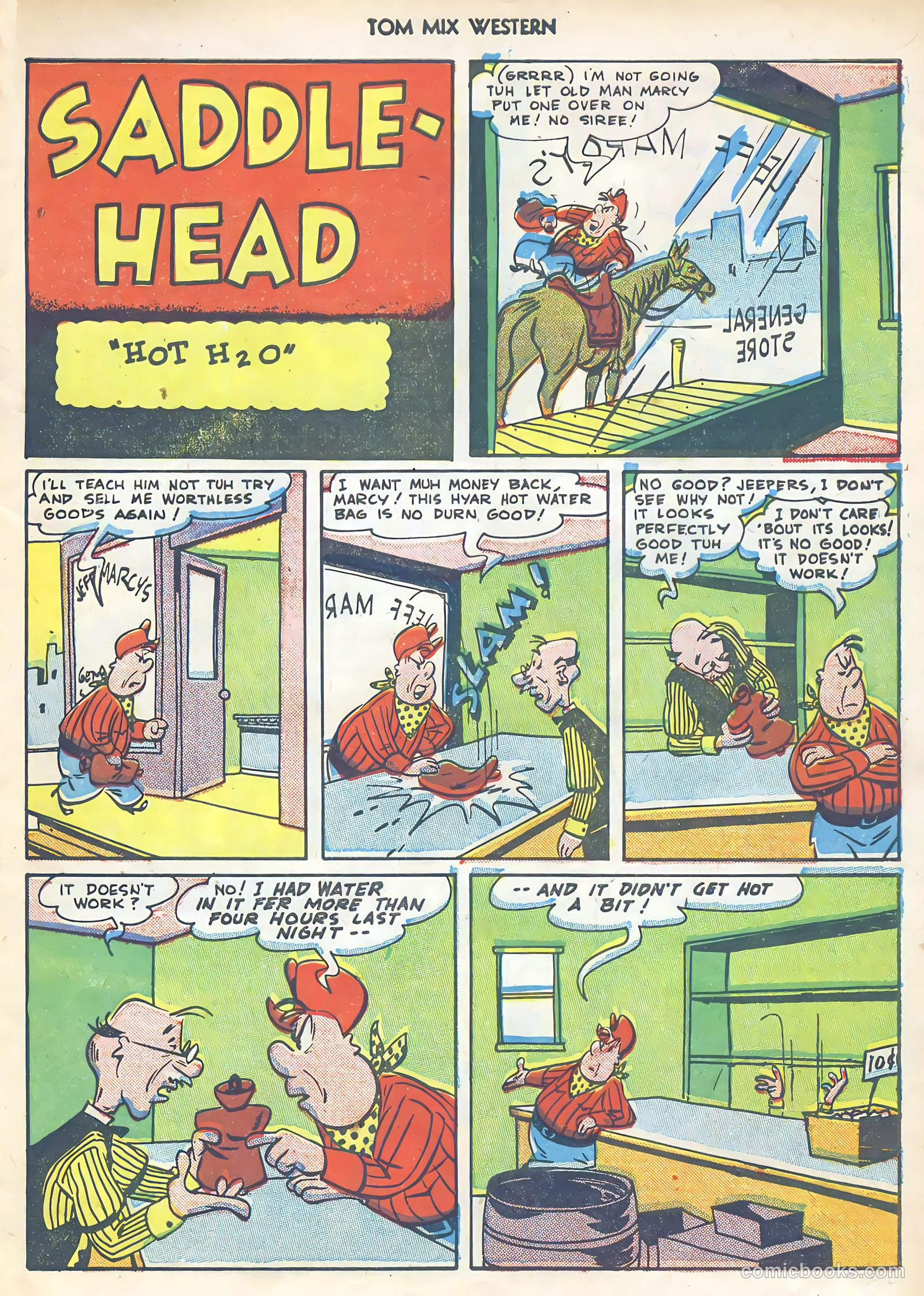 Tom Mix Western #41 — page 27 of 36