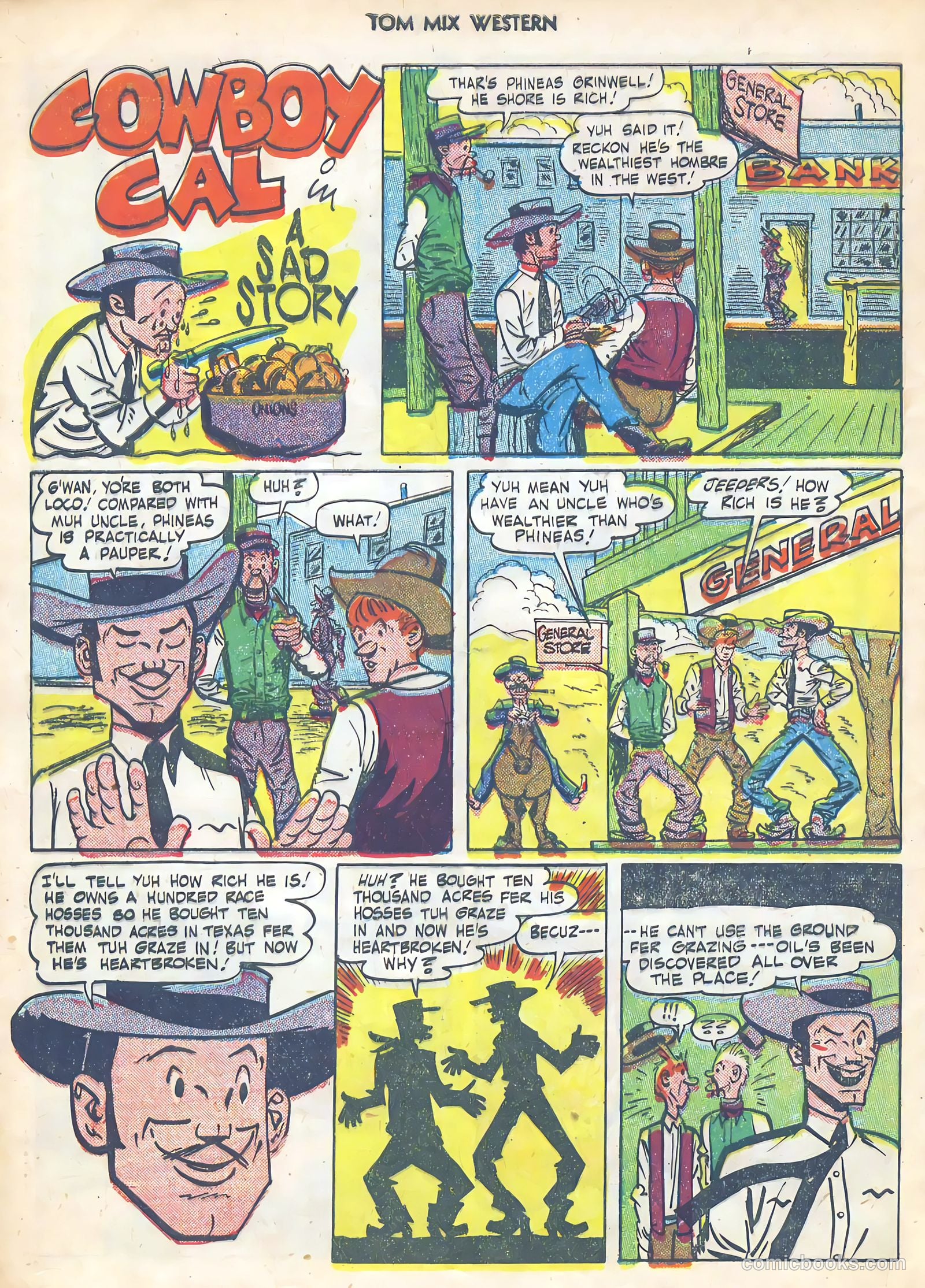 Tom Mix Western #41 — page 28 of 36